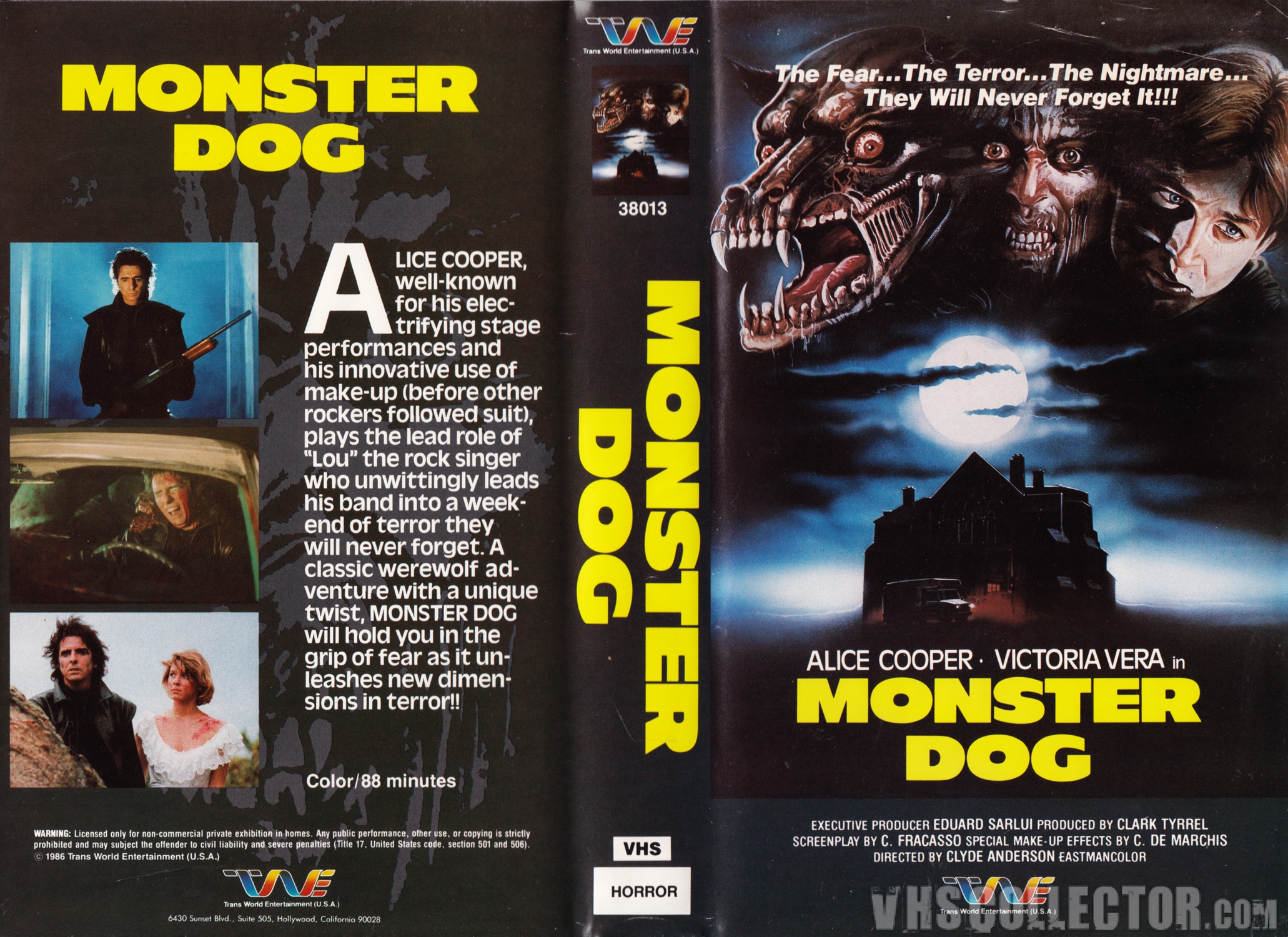 Monster Dog | VHSCollector.com