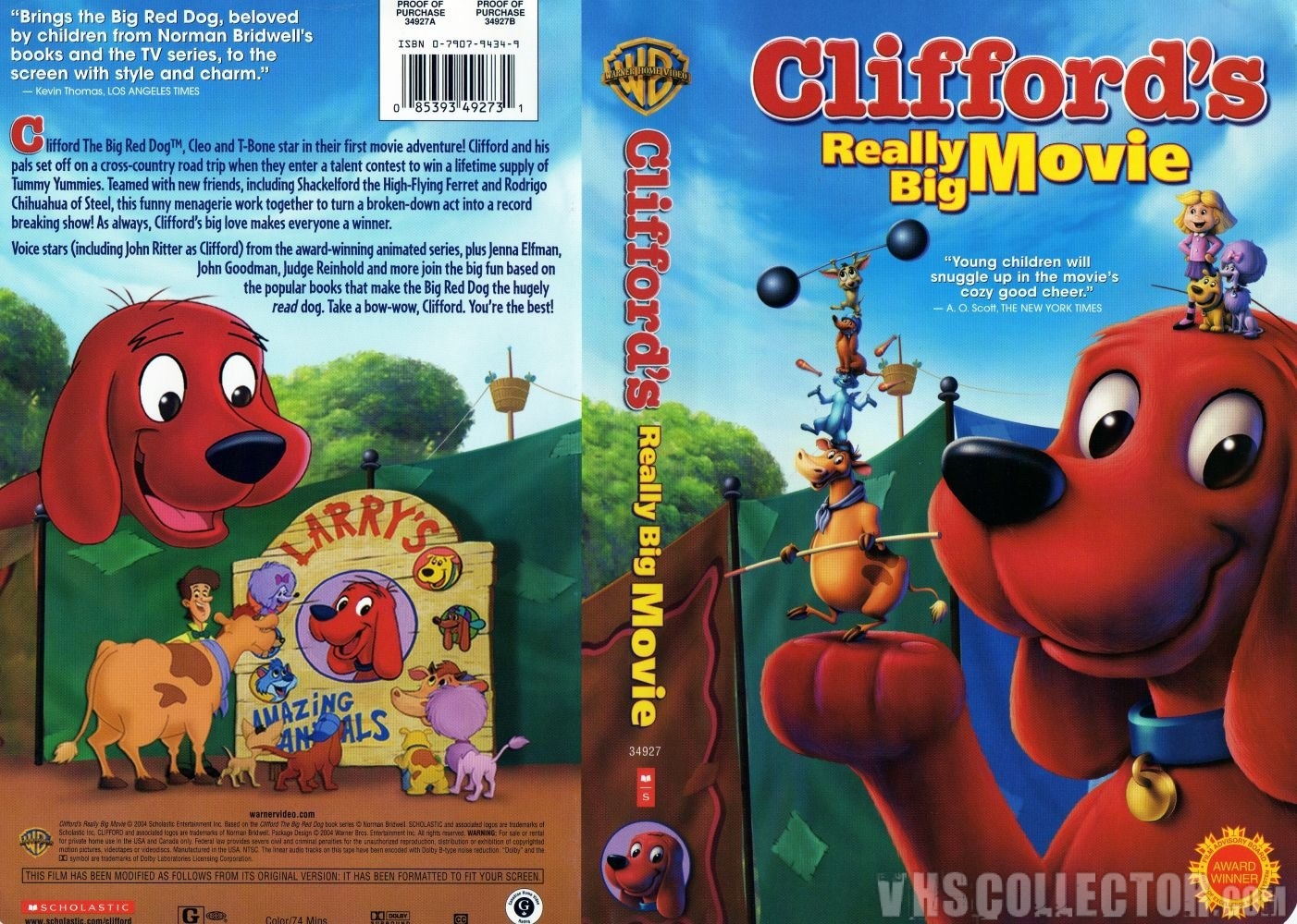 Clifford's Really Big Movie | VHSCollector.com