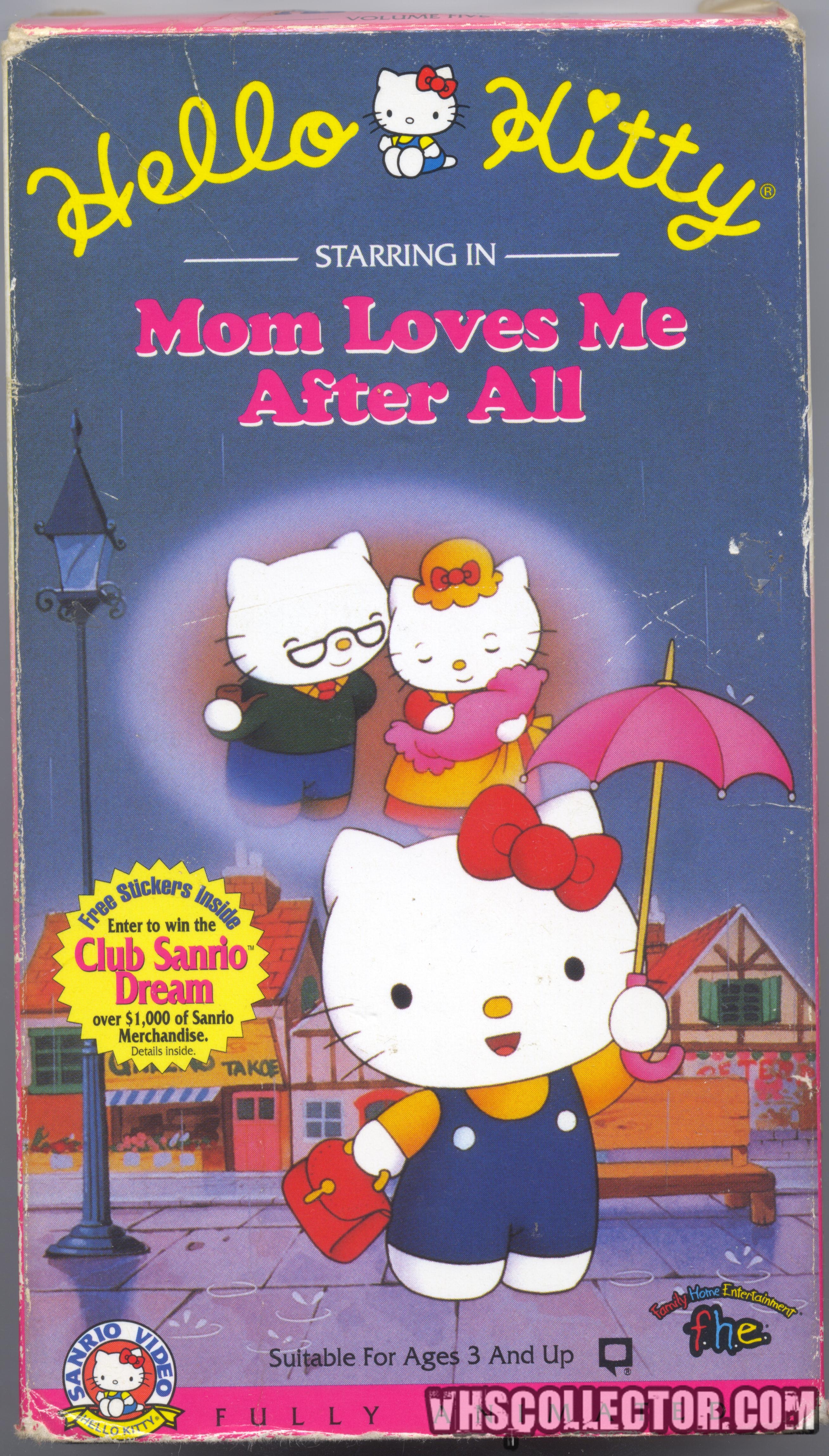  Hello  Kitty  Mom Loves Me After All VHSCollector com