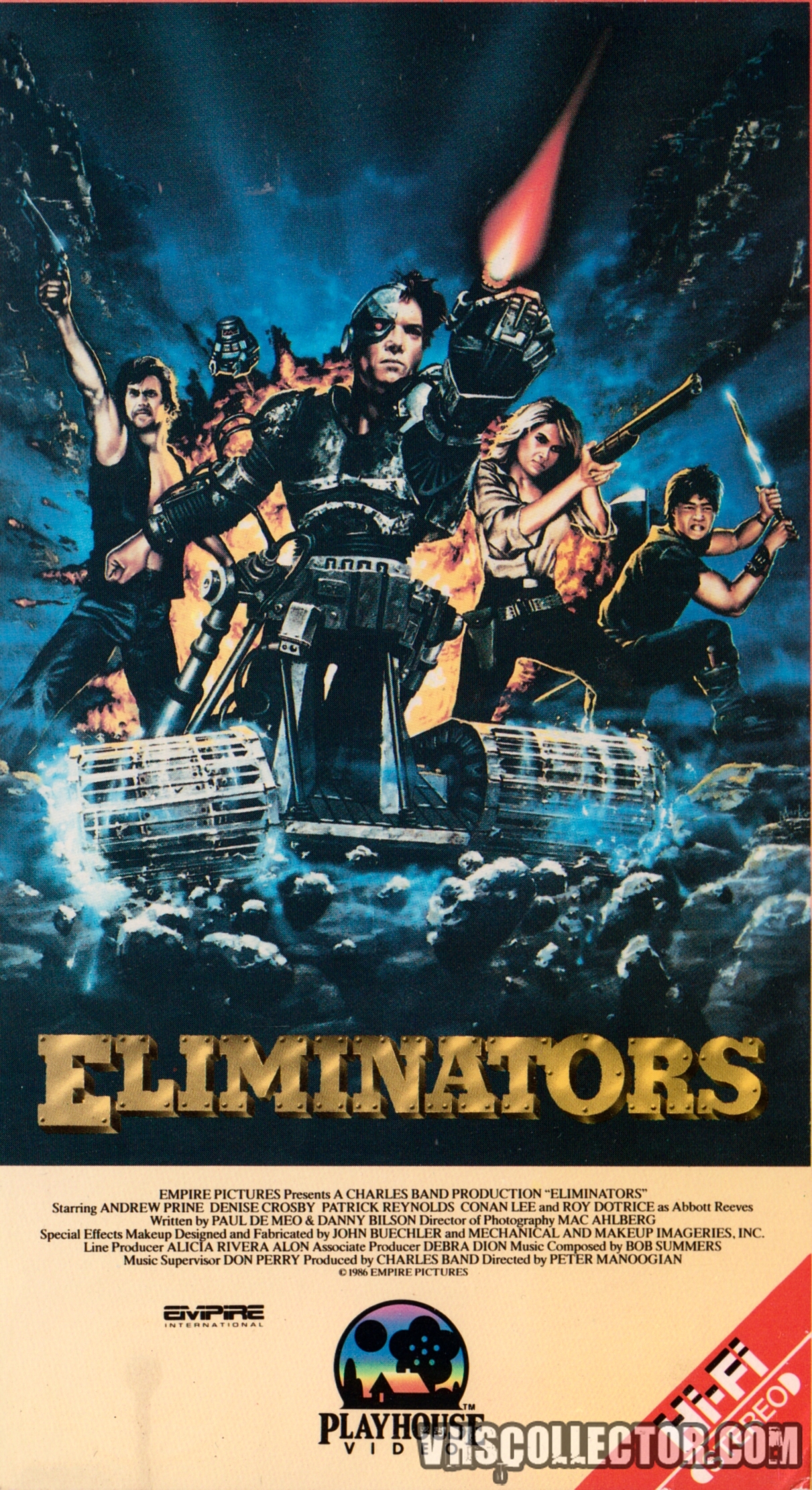 Eliminators | VHSCollector.com