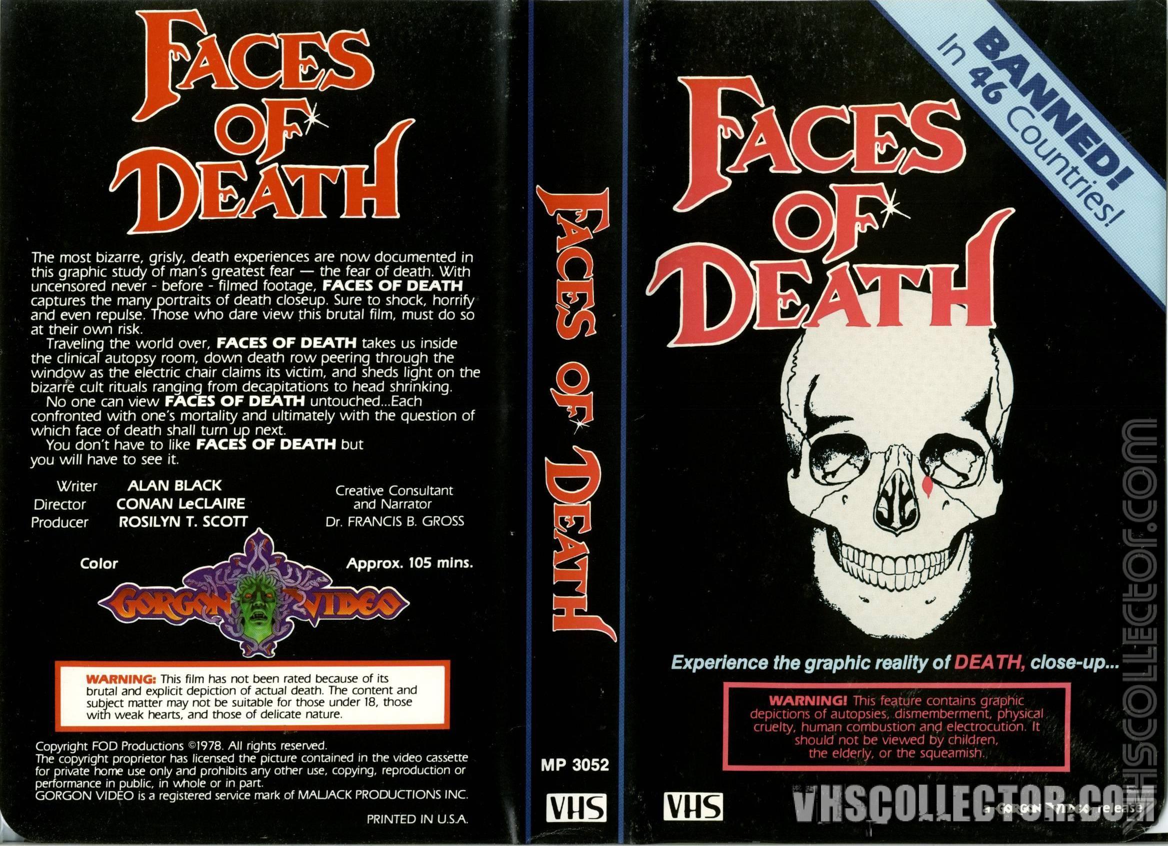 Faces of Death | VHSCollector.com