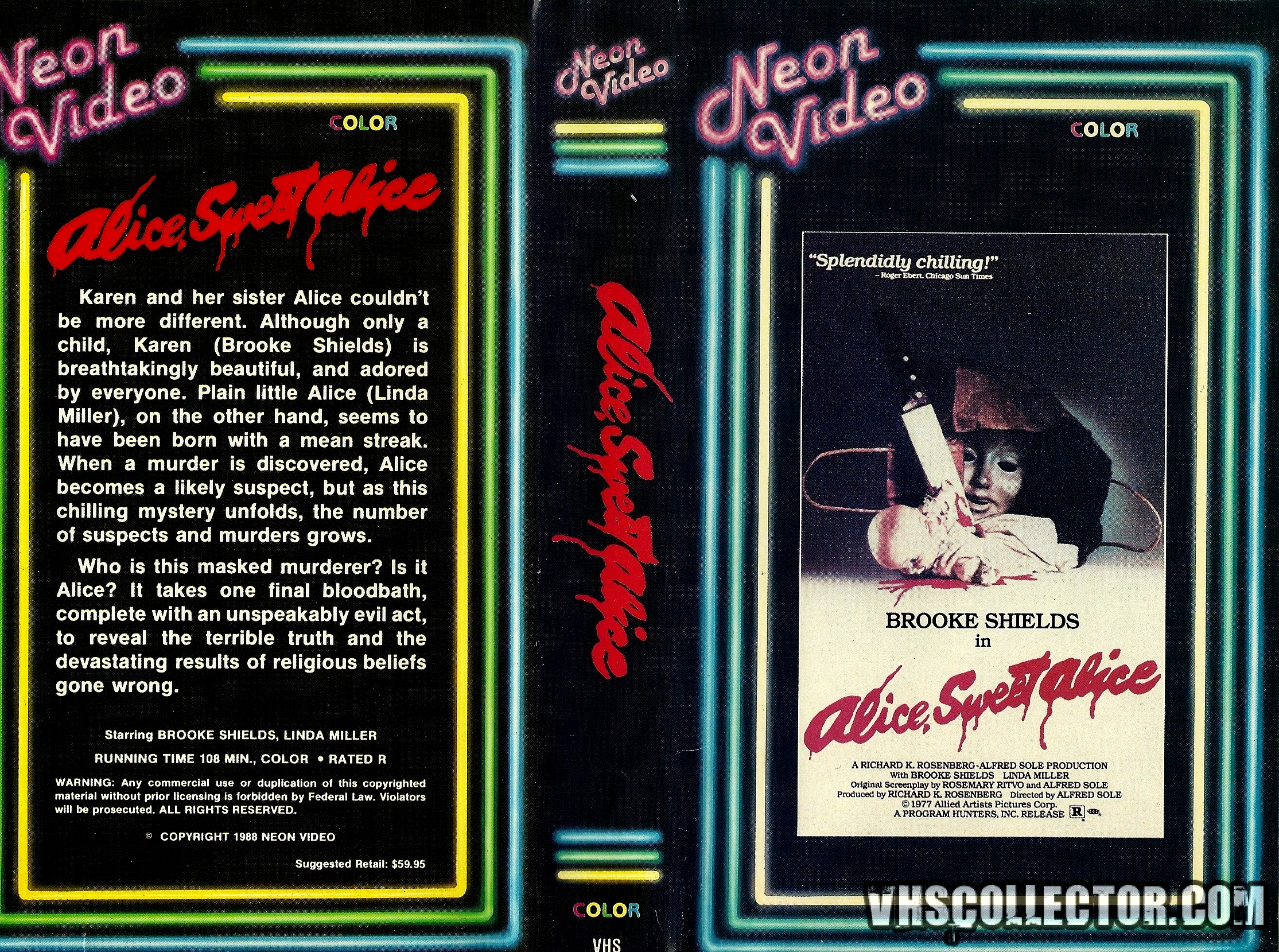 Alice Sweet Alice | VHSCollector.com