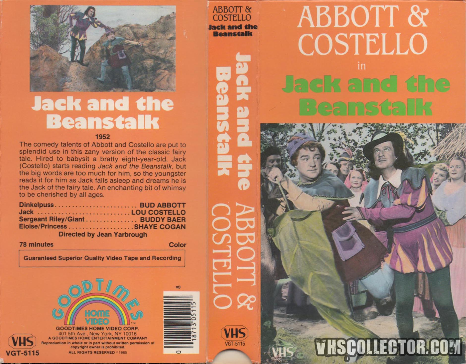 Jack And The Beanstalk | VHSCollector.com