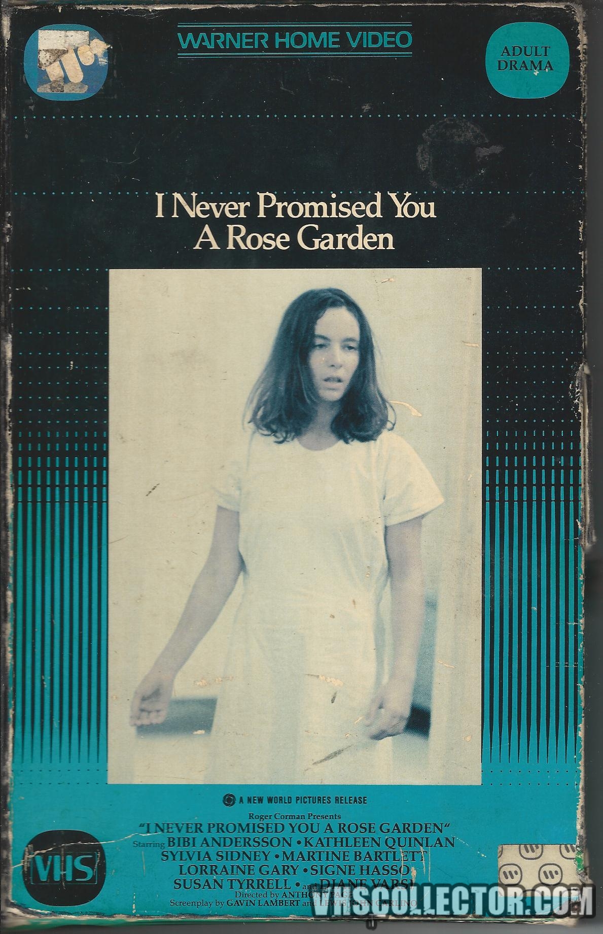 I Never Promised You A Rose Garden Vhscollector Com