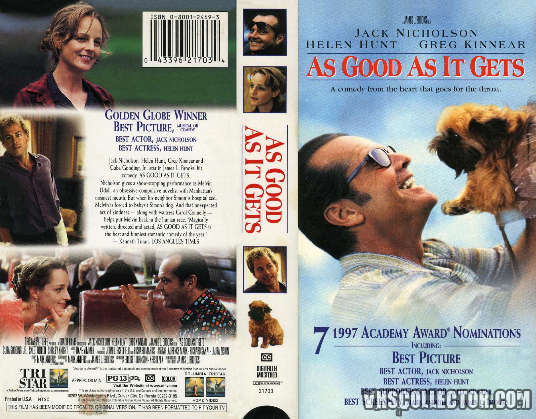 As Good as It Gets (DVD, 1997) for sale online