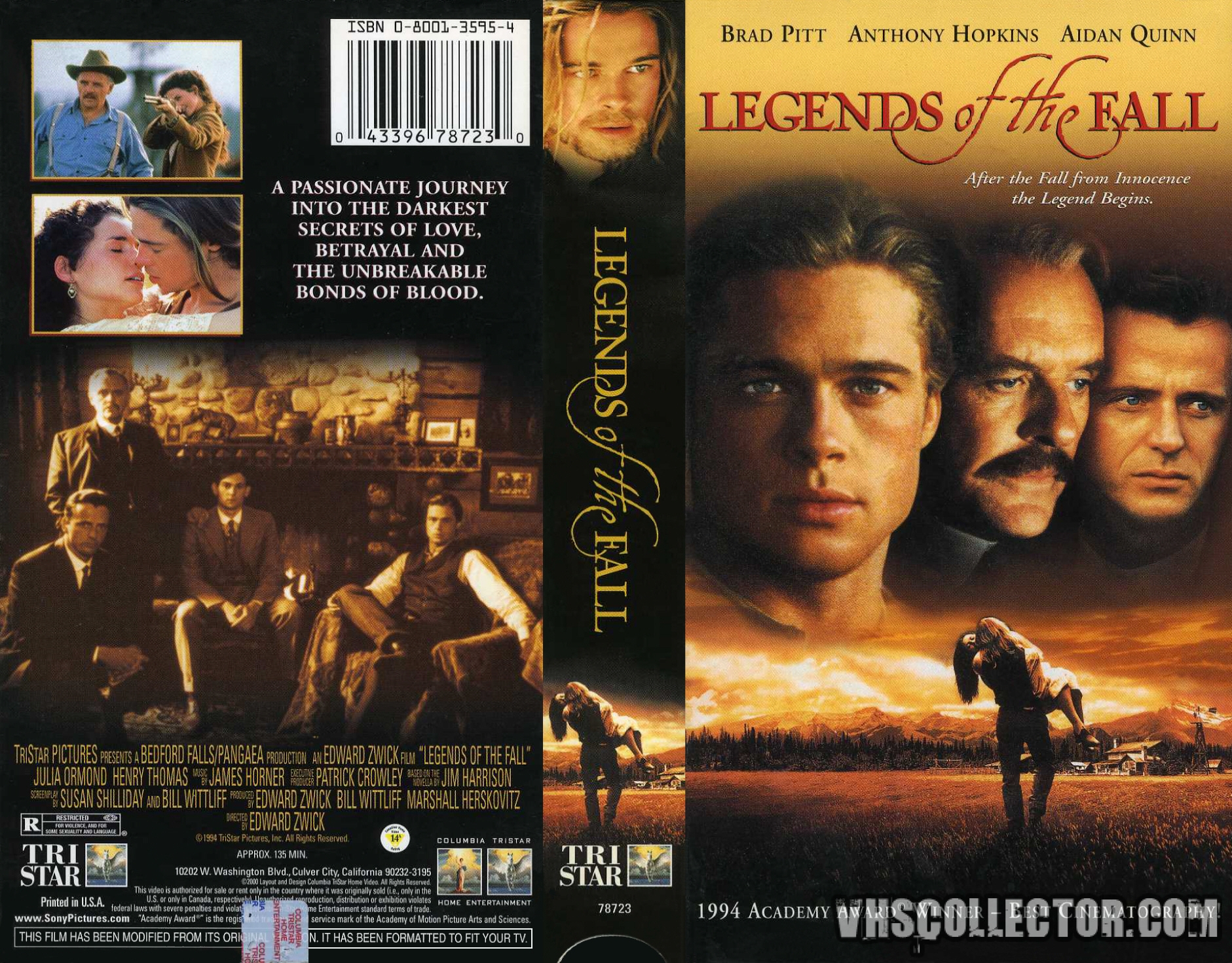 Legends Of The Fall VHSCollector legends-of-the-fall-vhscollector