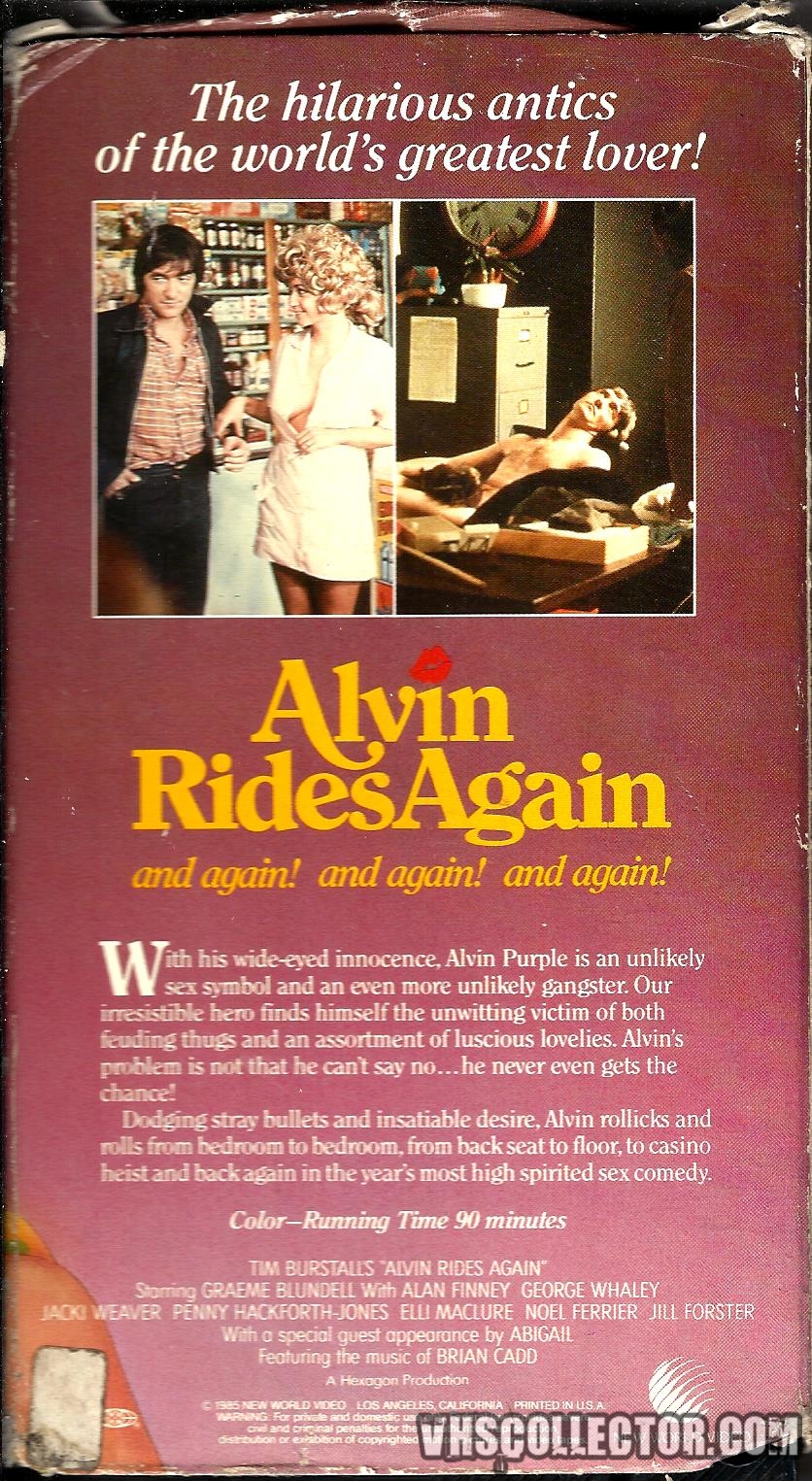Alvin purple rides again