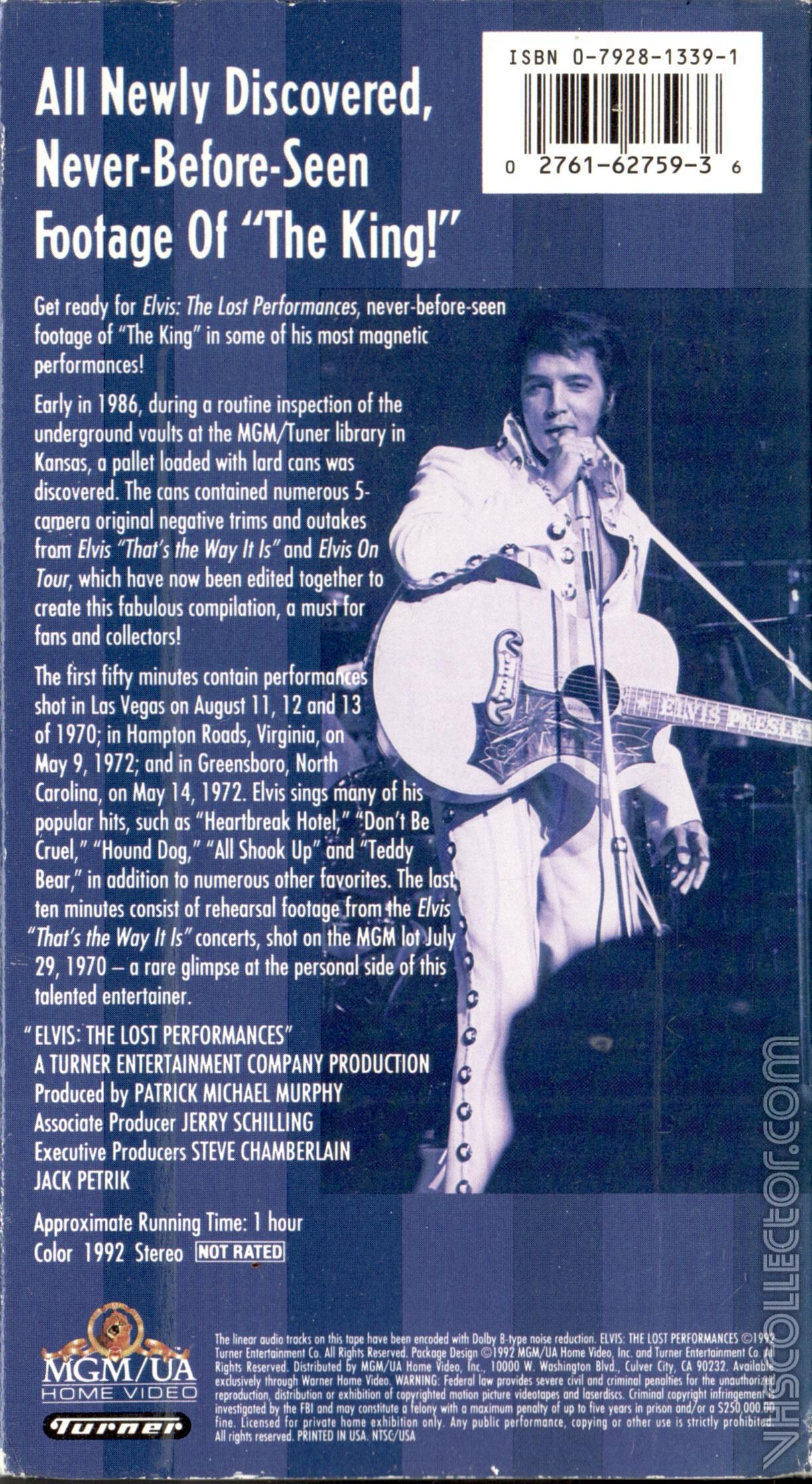 Elvis The Lost Performances