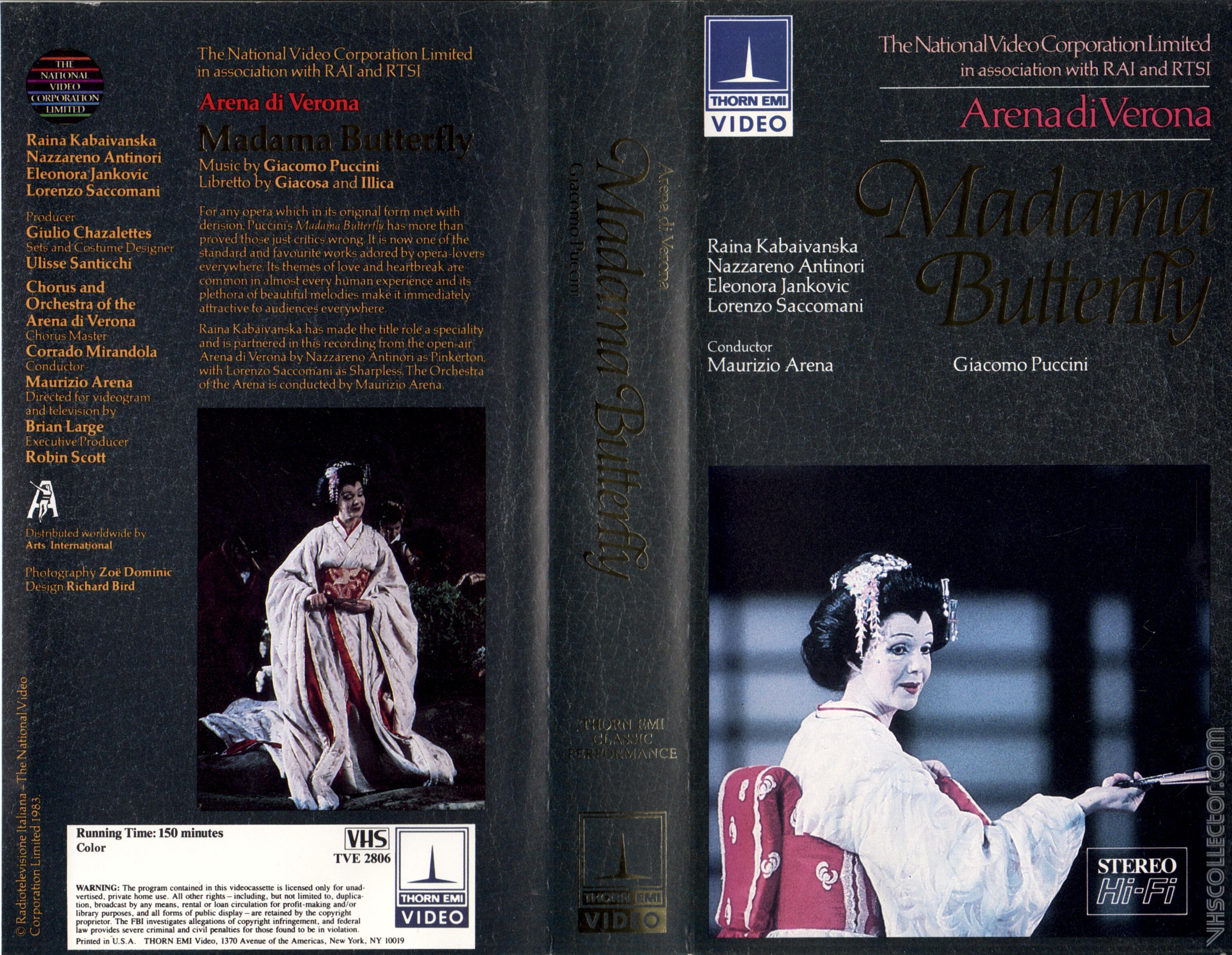 Madama Butterfly | VHSCollector.com