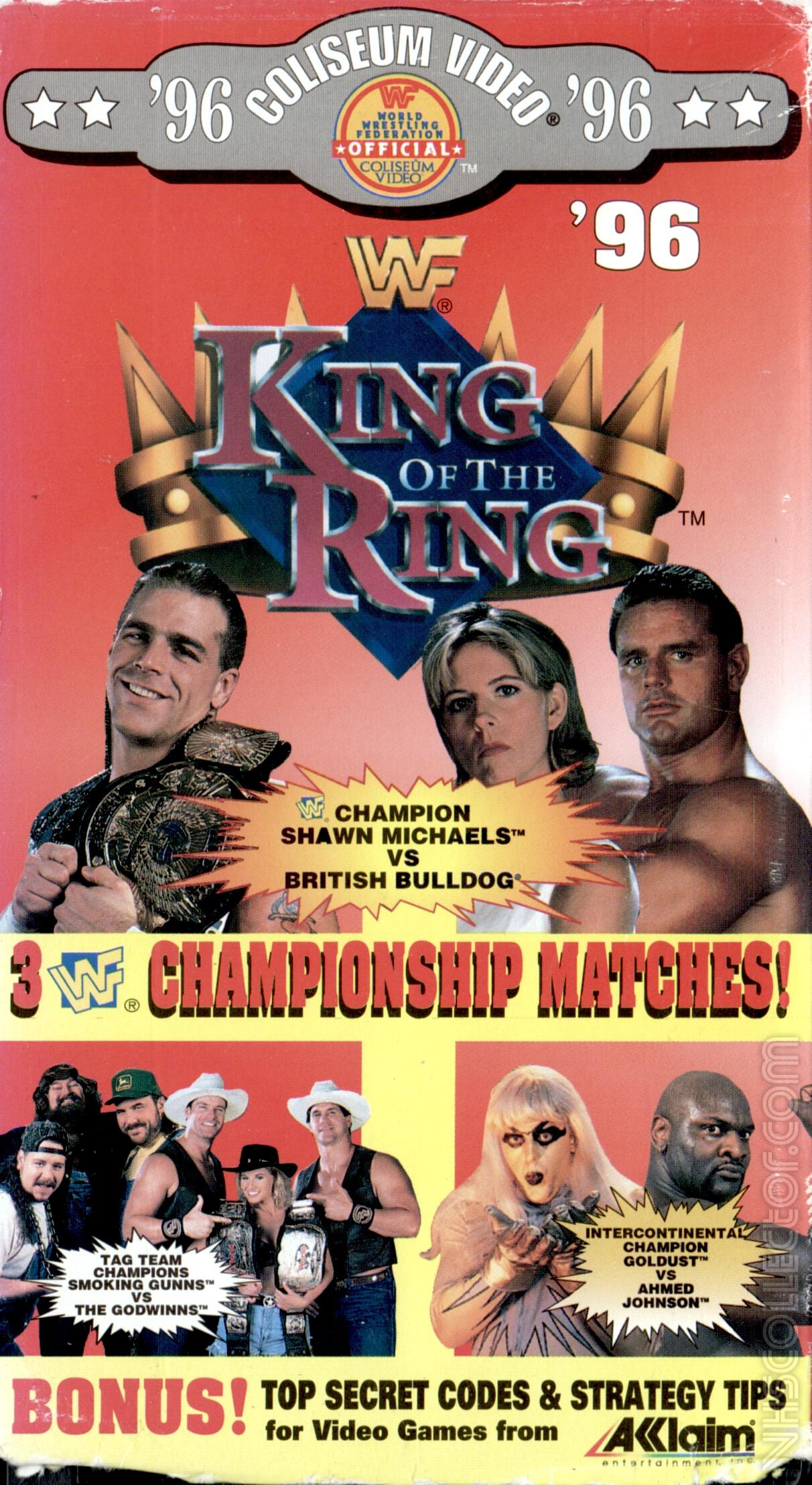 WWF King of the Ring '96 | VHSCollector.com