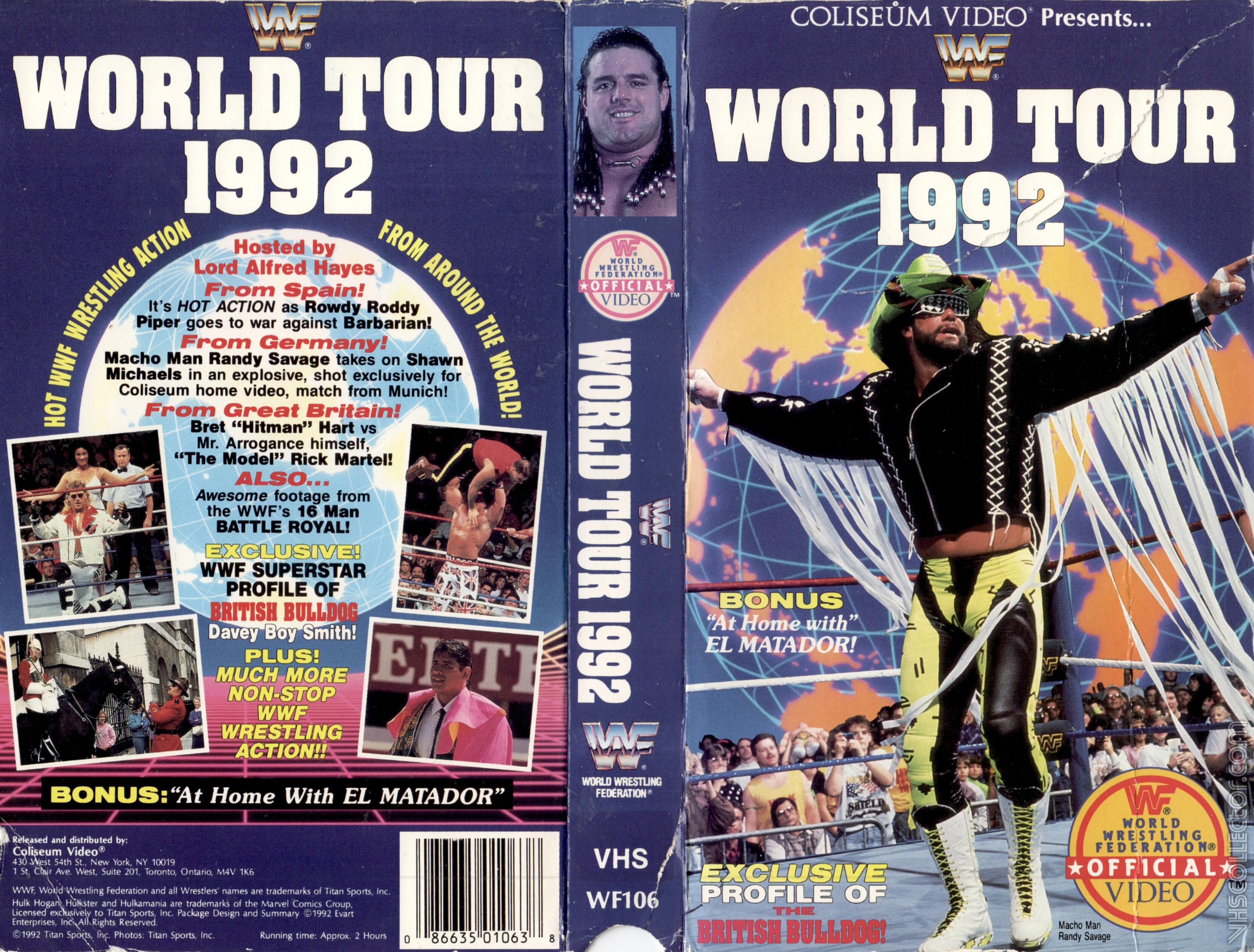 wwf deutschland tour 1992