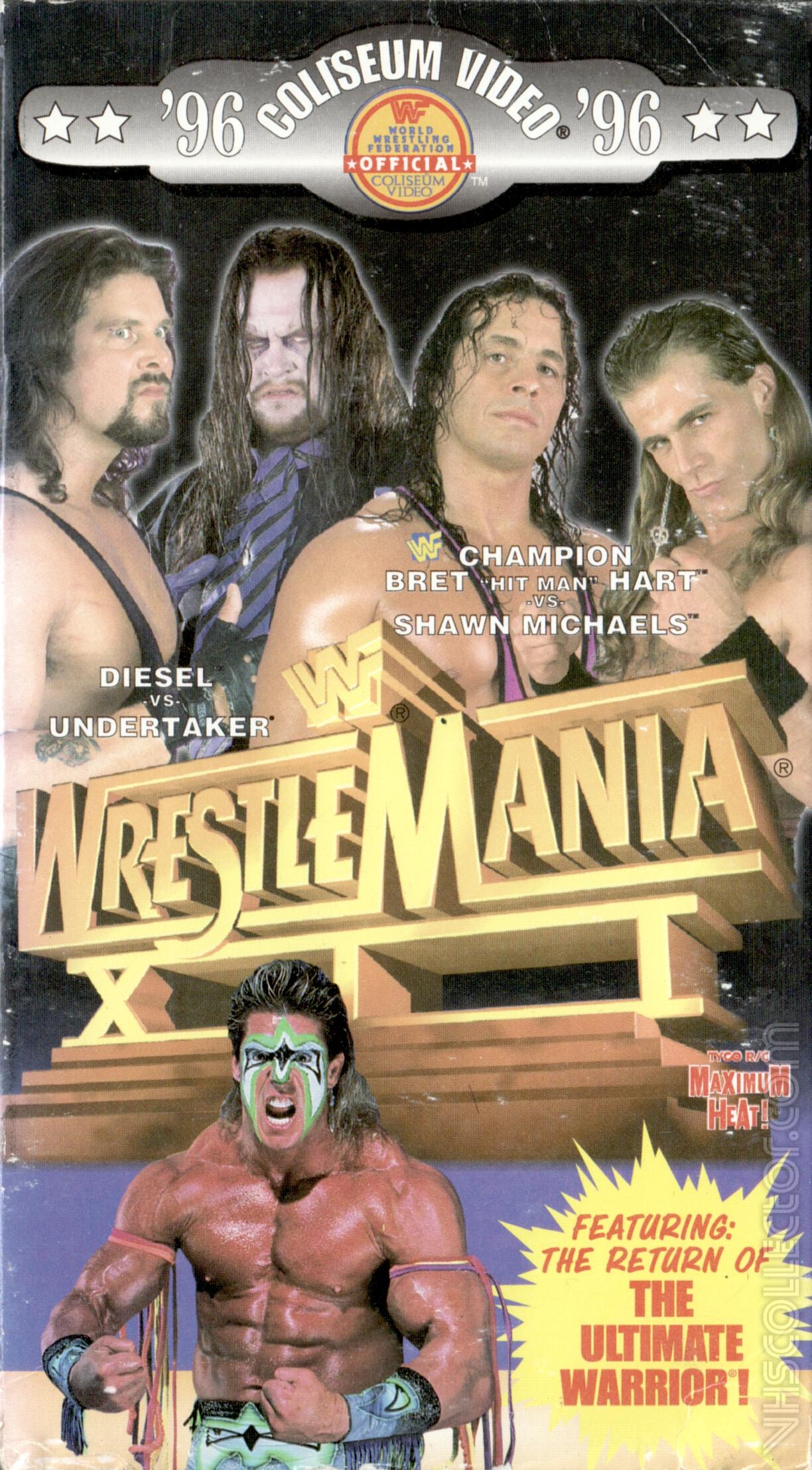 WWF Wrestlemania XII | VHSCollector.com