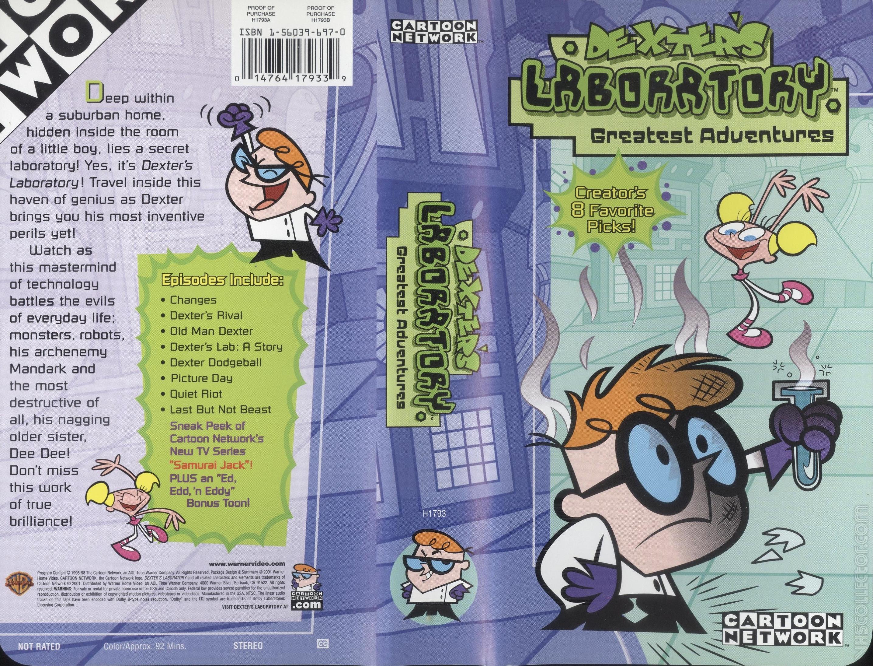 Dexters Laboratory Greatest Adventures Vhs Creators Favorite Picks My Xxx Hot Girl 6077