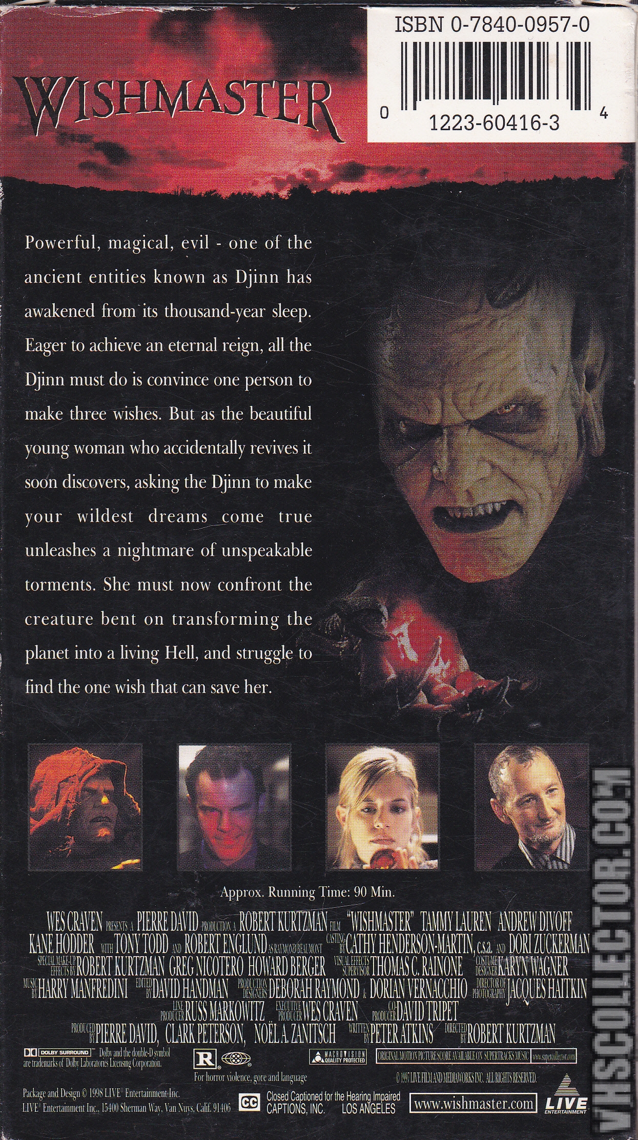 Wishmaster | VHSCollector.com