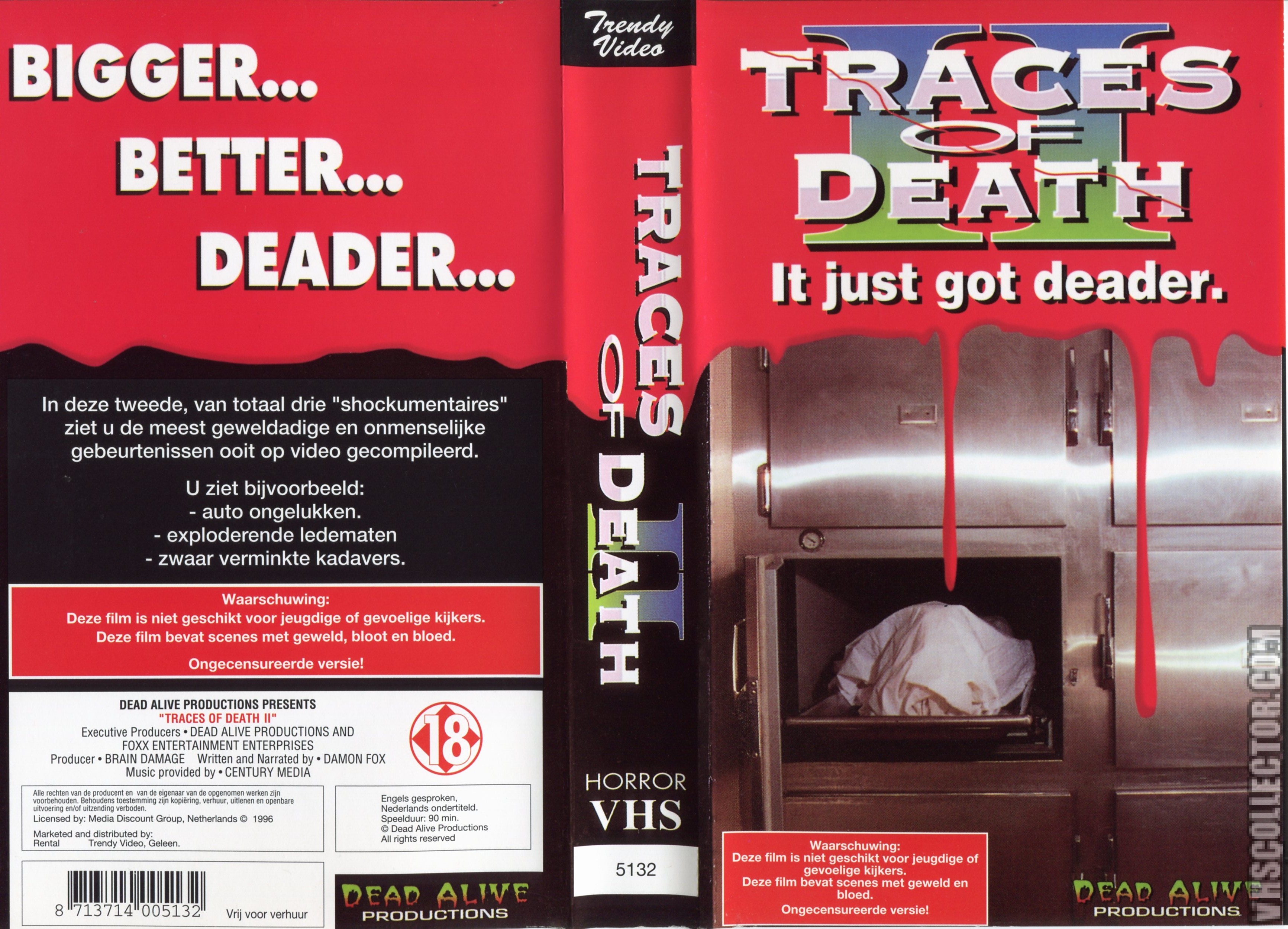 Traces Of Death II | VHSCollector.com