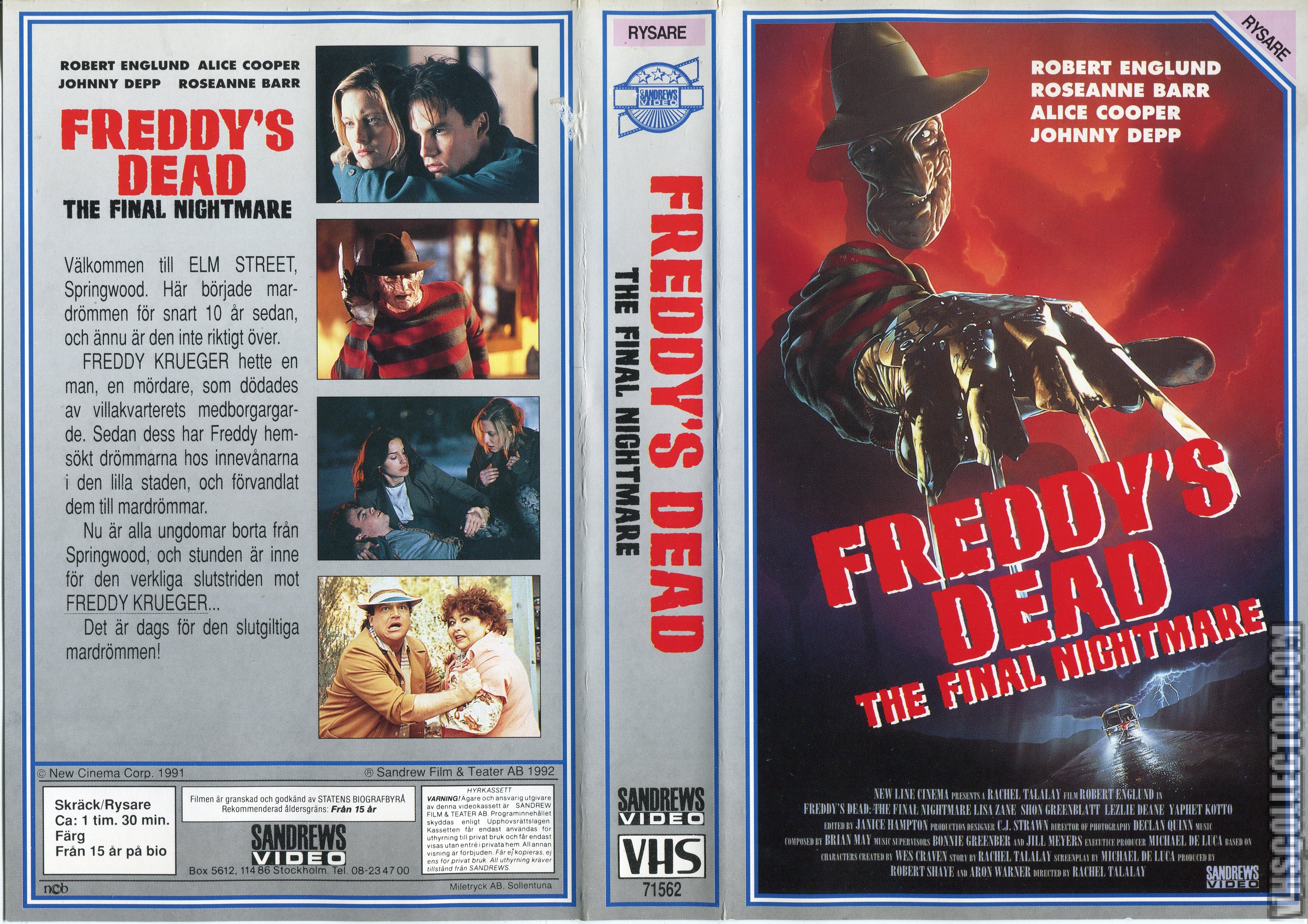 FREDDY'S DEAD: THE FINAL NIGHTMARE (1991)