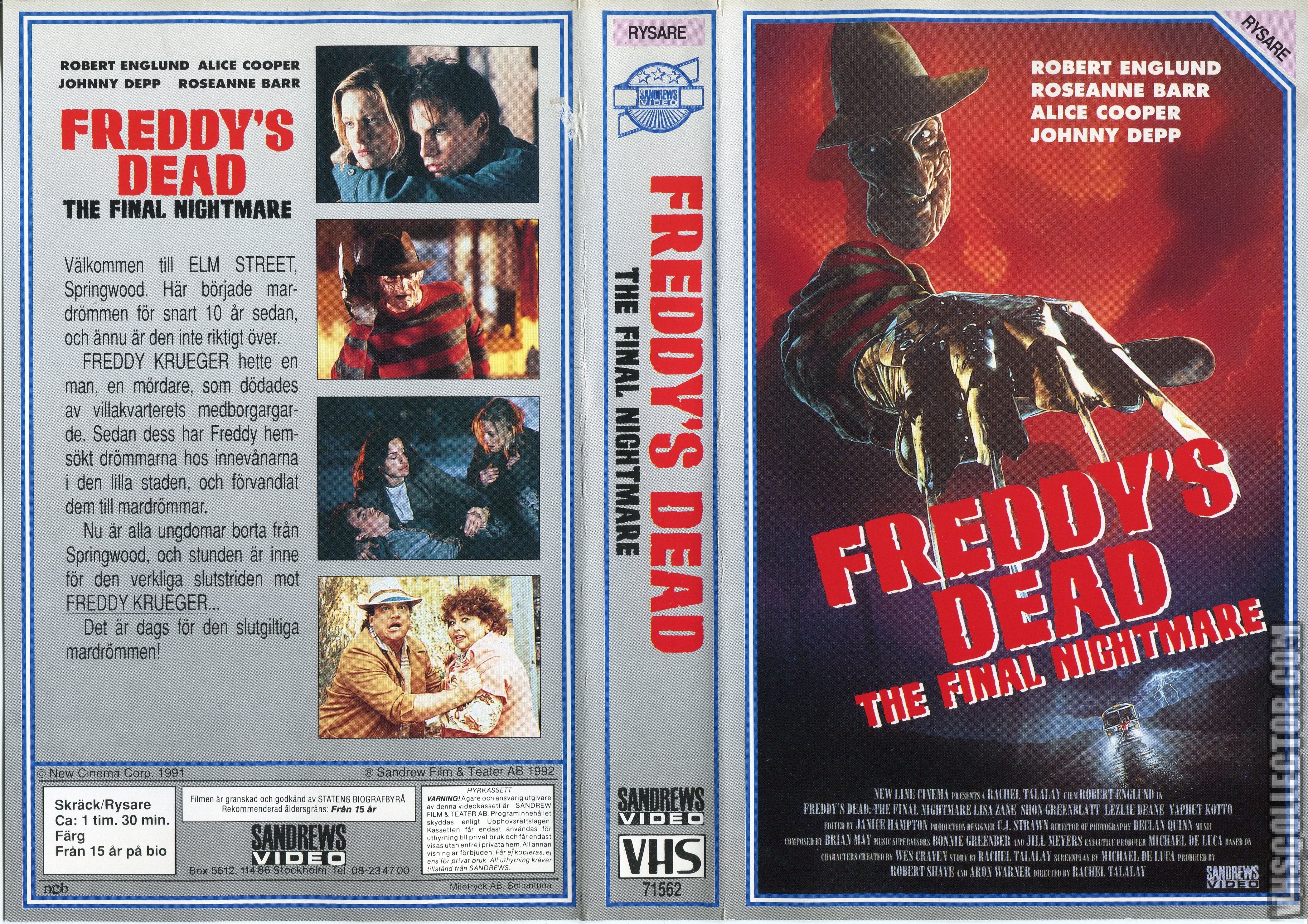 Freddy's Dead: The Final Nightmare — Promotional