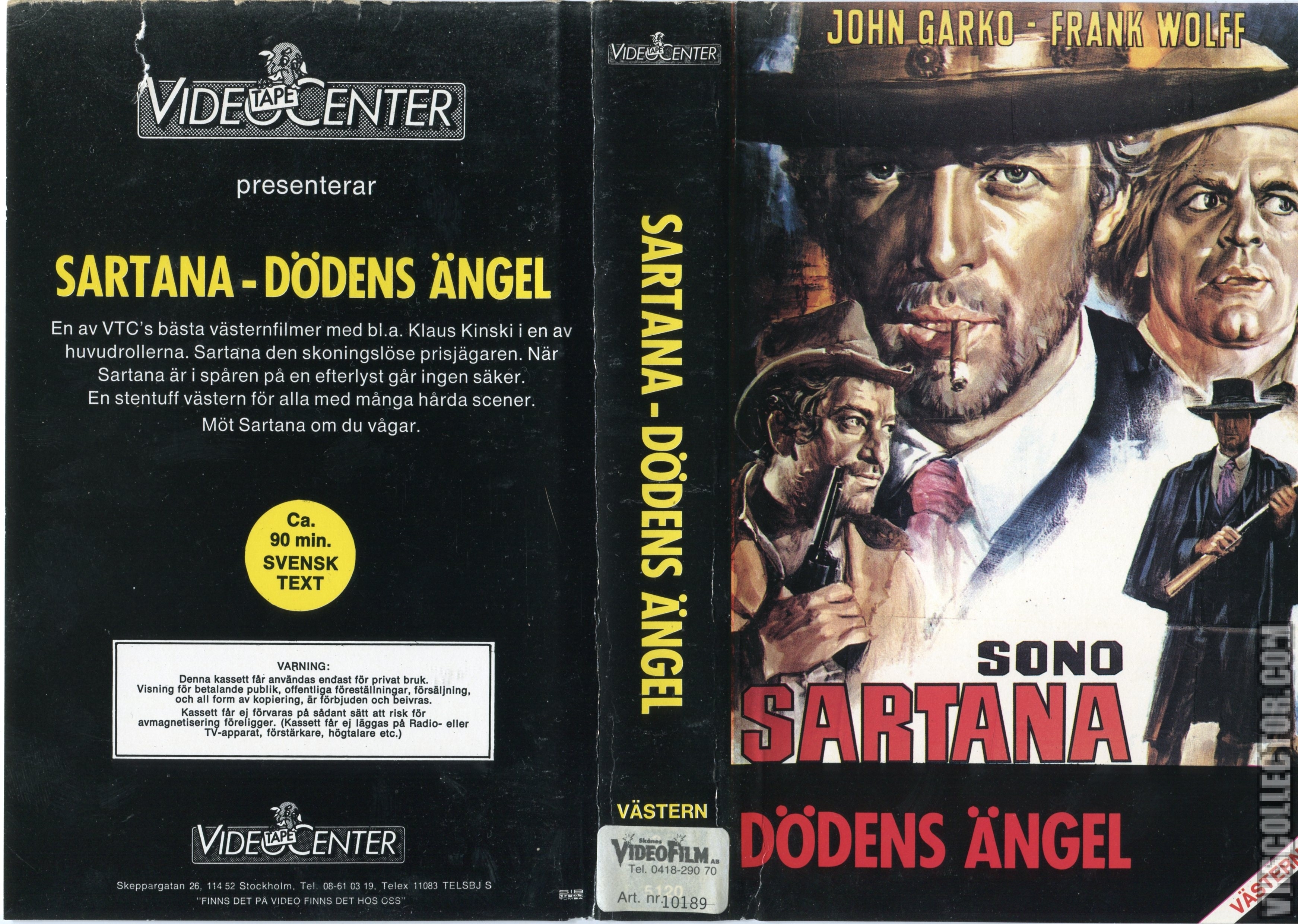 Sartana: Dödens Ängel | VHSCollector.com