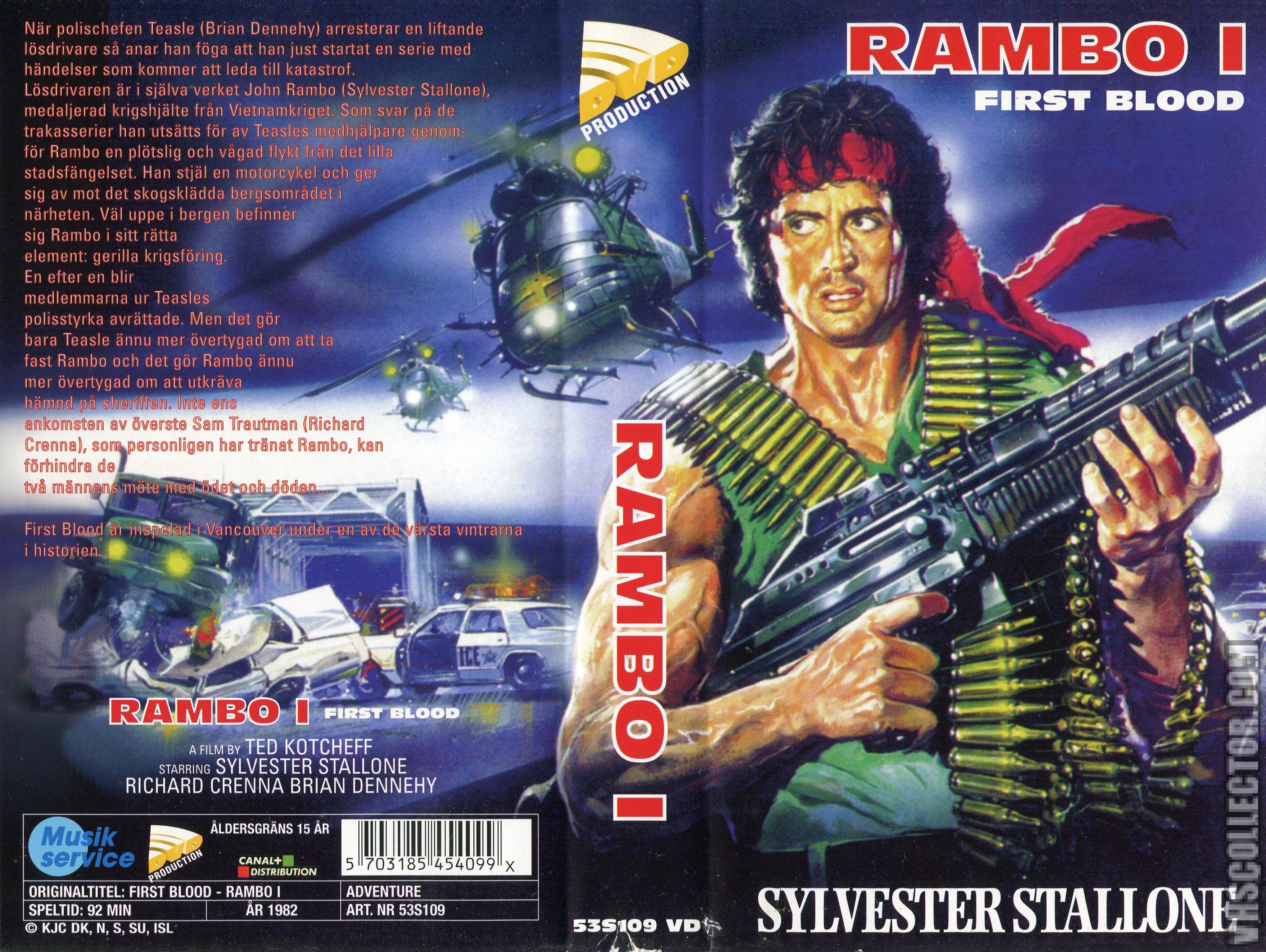 Rambo 1: First Blood | VHSCollector.com