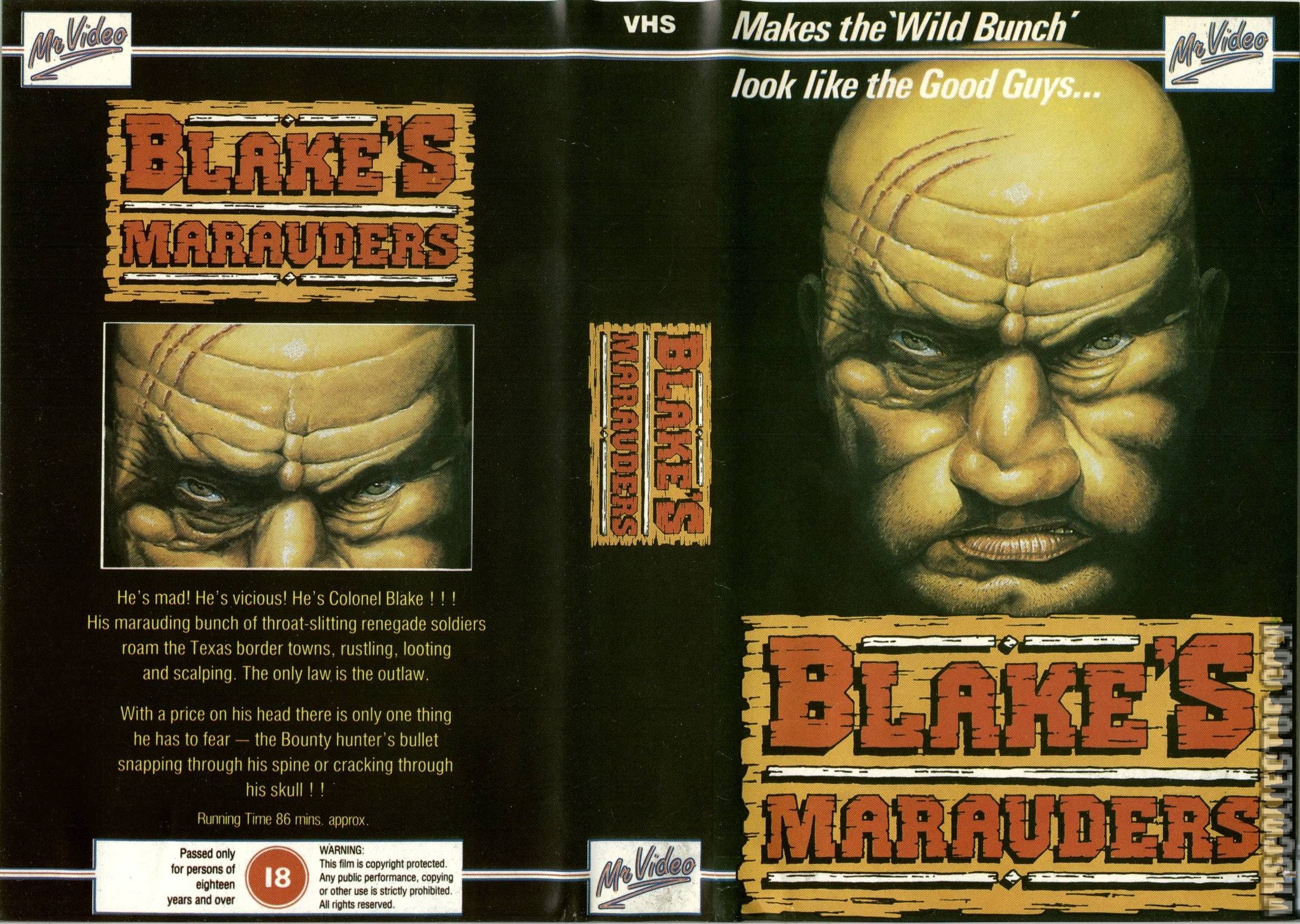 Blake's Marauders | VHSCollector.com