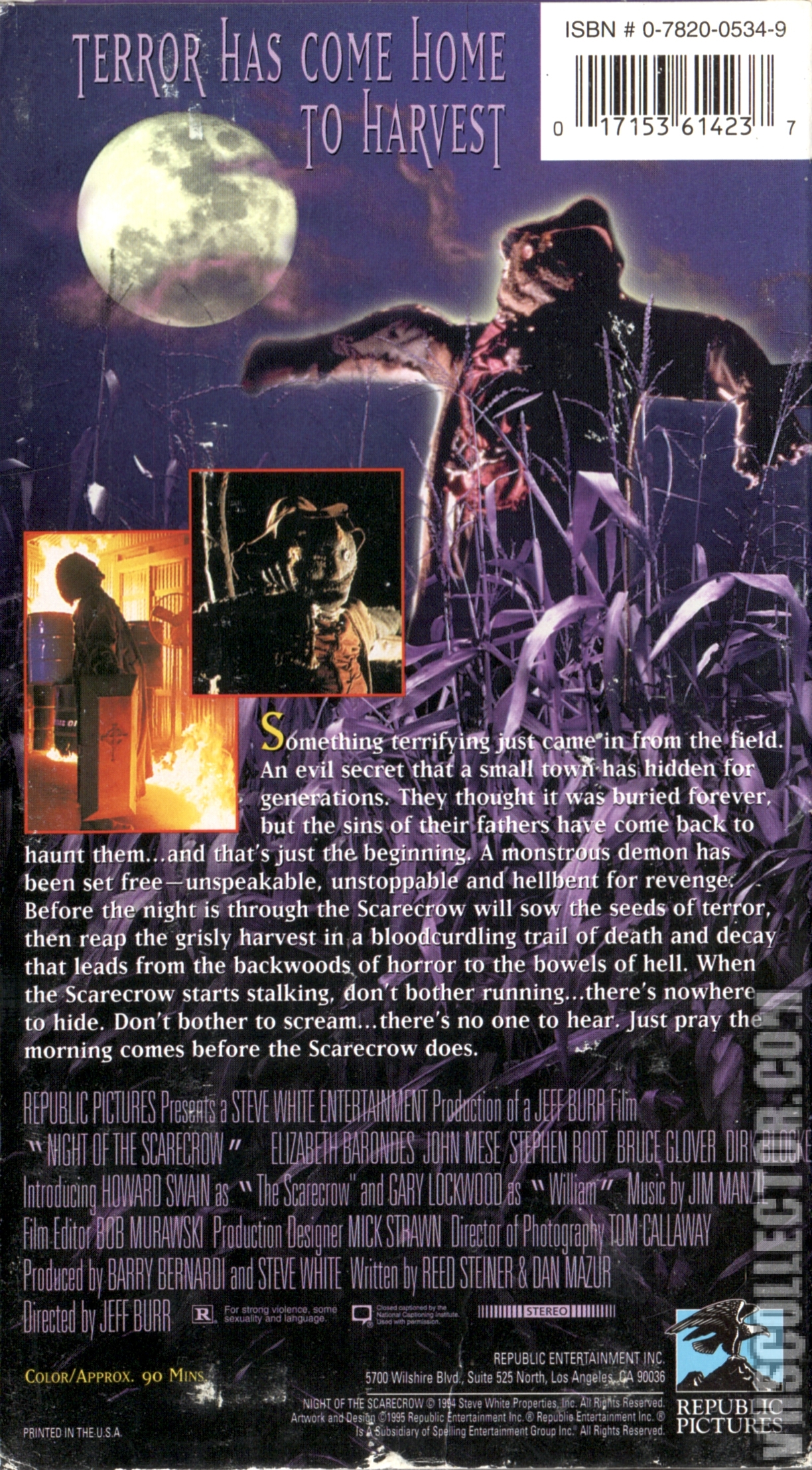 Night of the Scarecrow | VHSCollector.com
