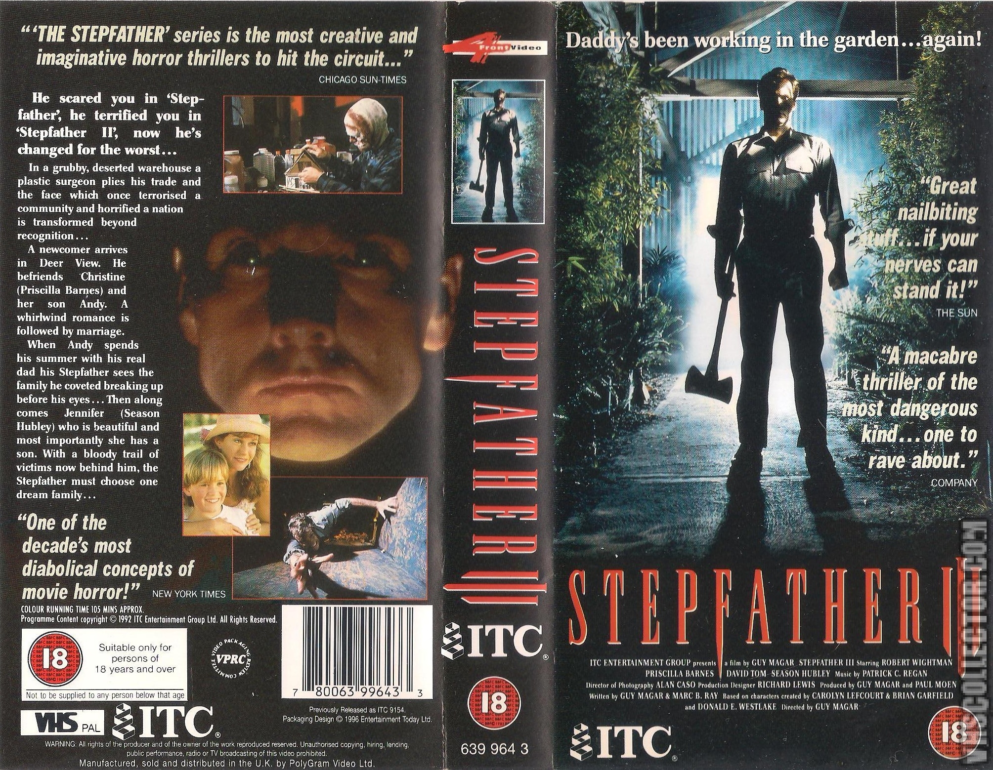 Step farther. Stepfather III 1992 poster. The stepfather 1987 обложка.
