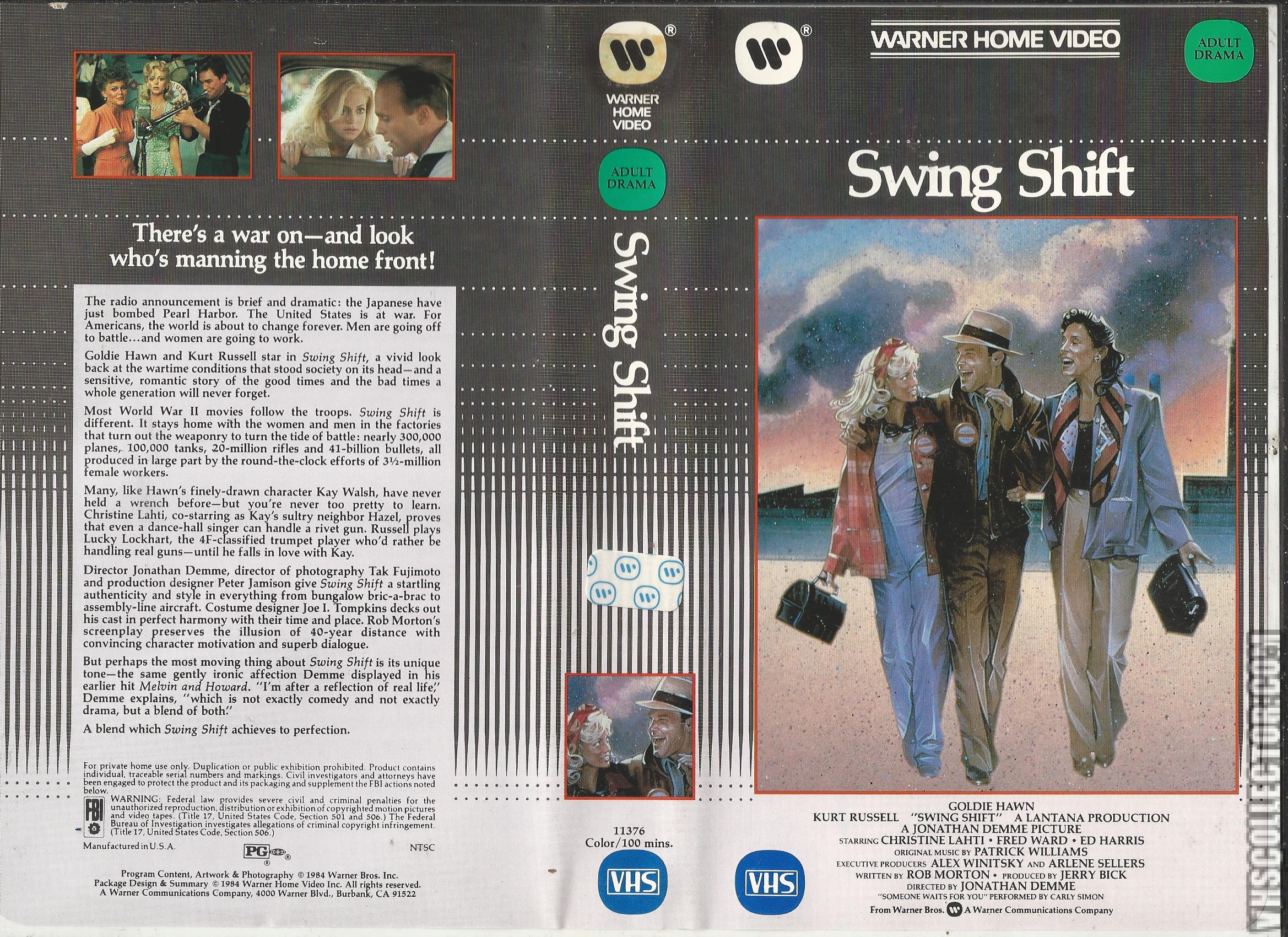 Swing Shift | VHSCollector.com
