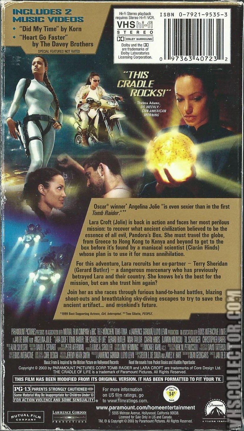 Lara Croft: Tomb Raider - The Cradle of Life (2003) - IMDb