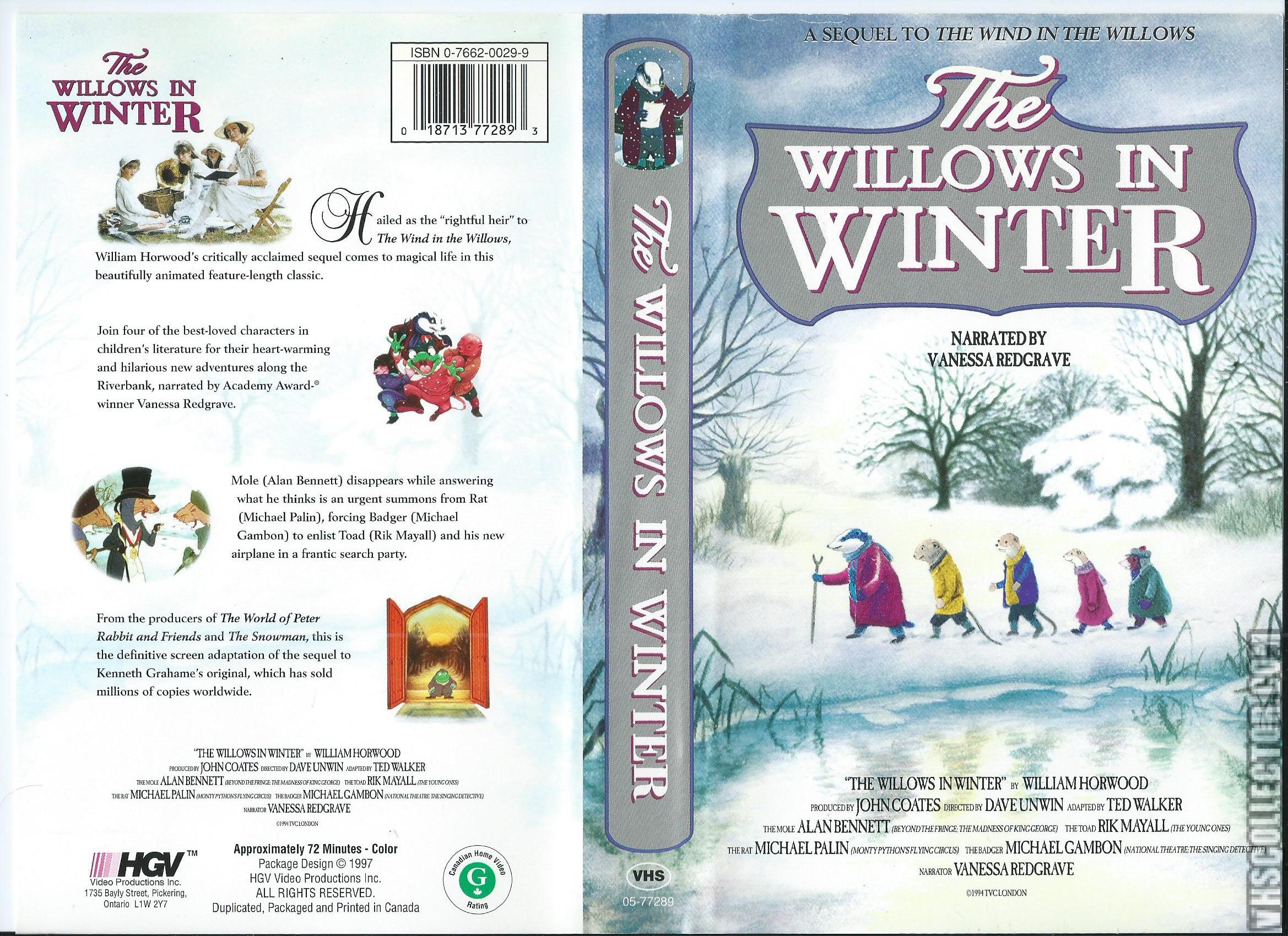The Willows In Winter Vhscollector Com
