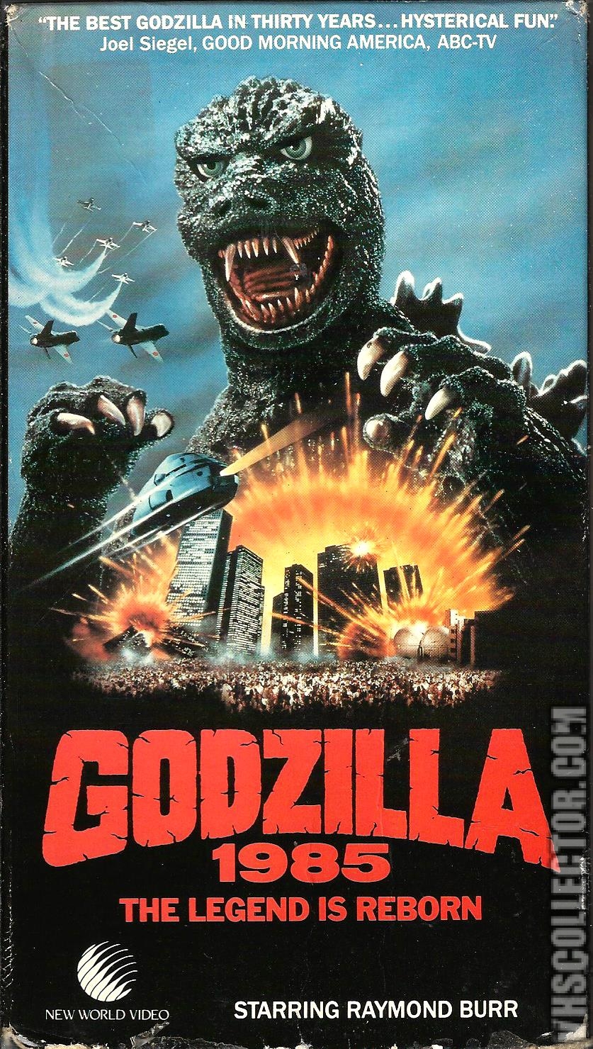 Godzilla 1985 Vhs
