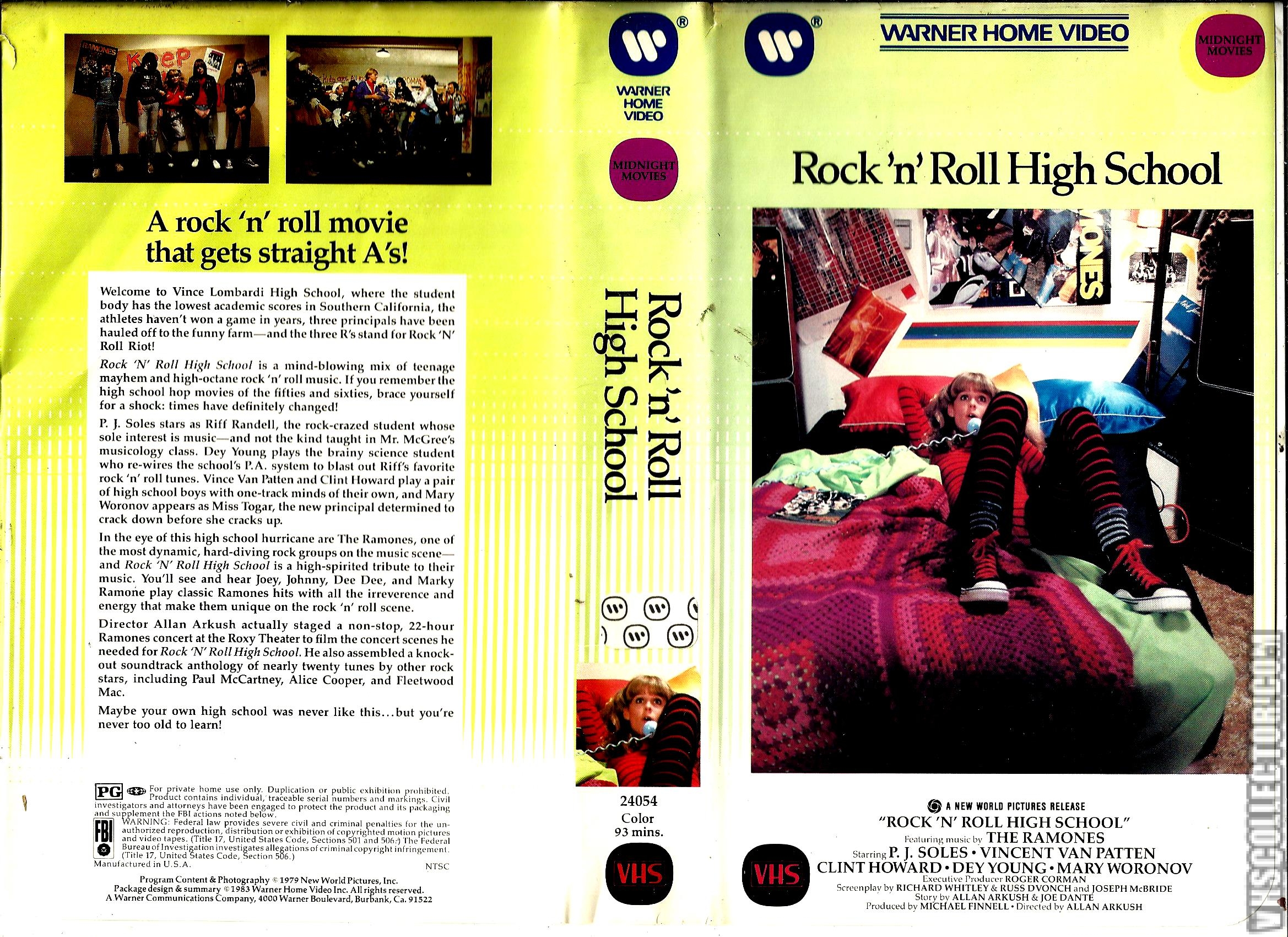 Rock N Roll High School Vhscollector Com