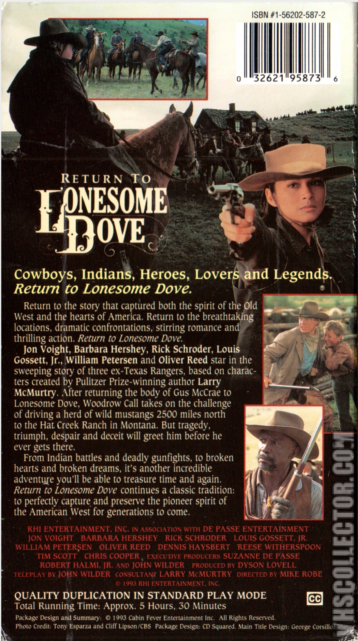 Return To Lonesome Dove Volume II VHSCollector Com   27314 Returntolonesomedove%25282%2529 Cabinfever3%2520%2528VHSCollector.com%2529 