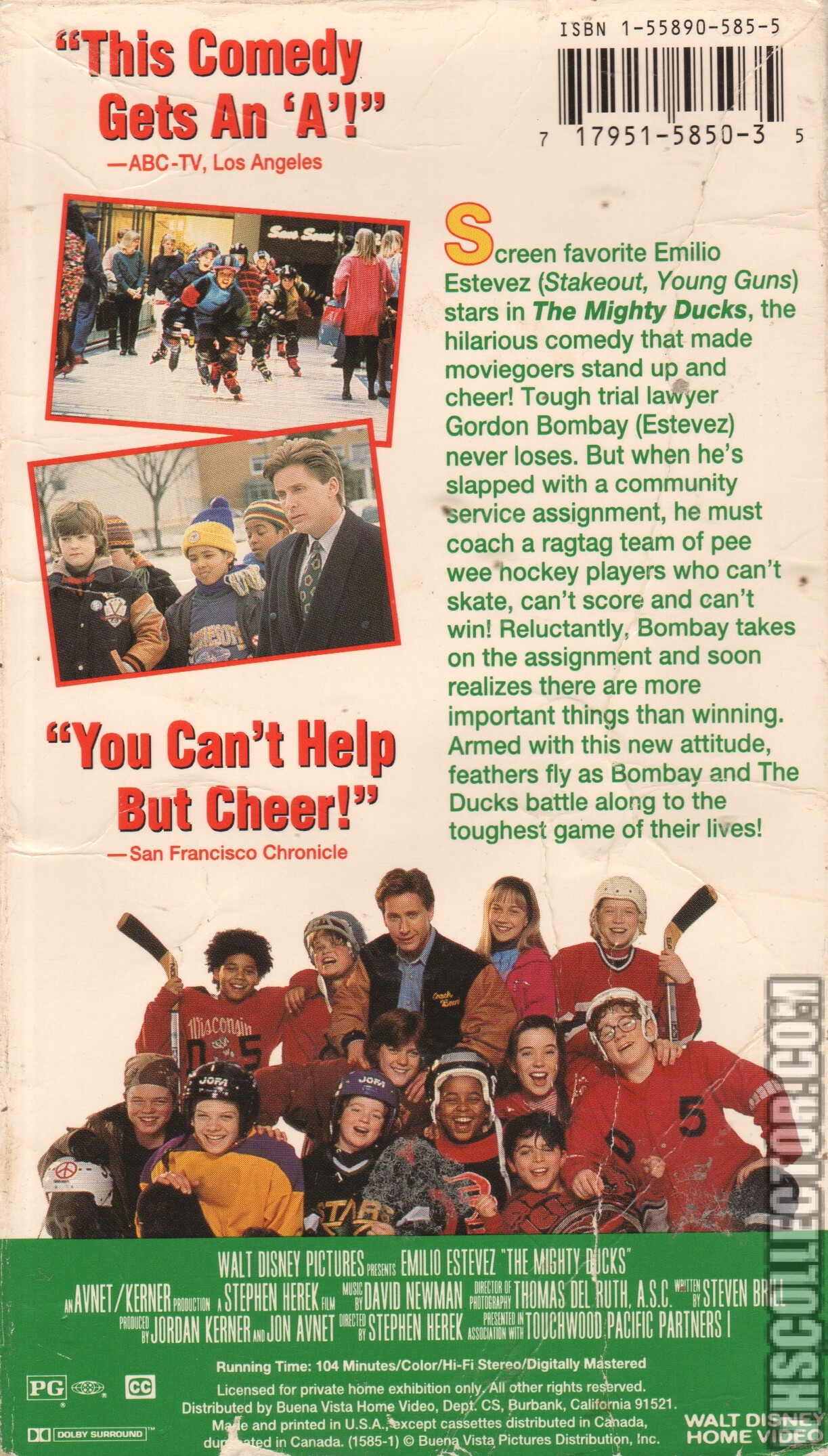 the mighty ducks  Stuck in the VCR