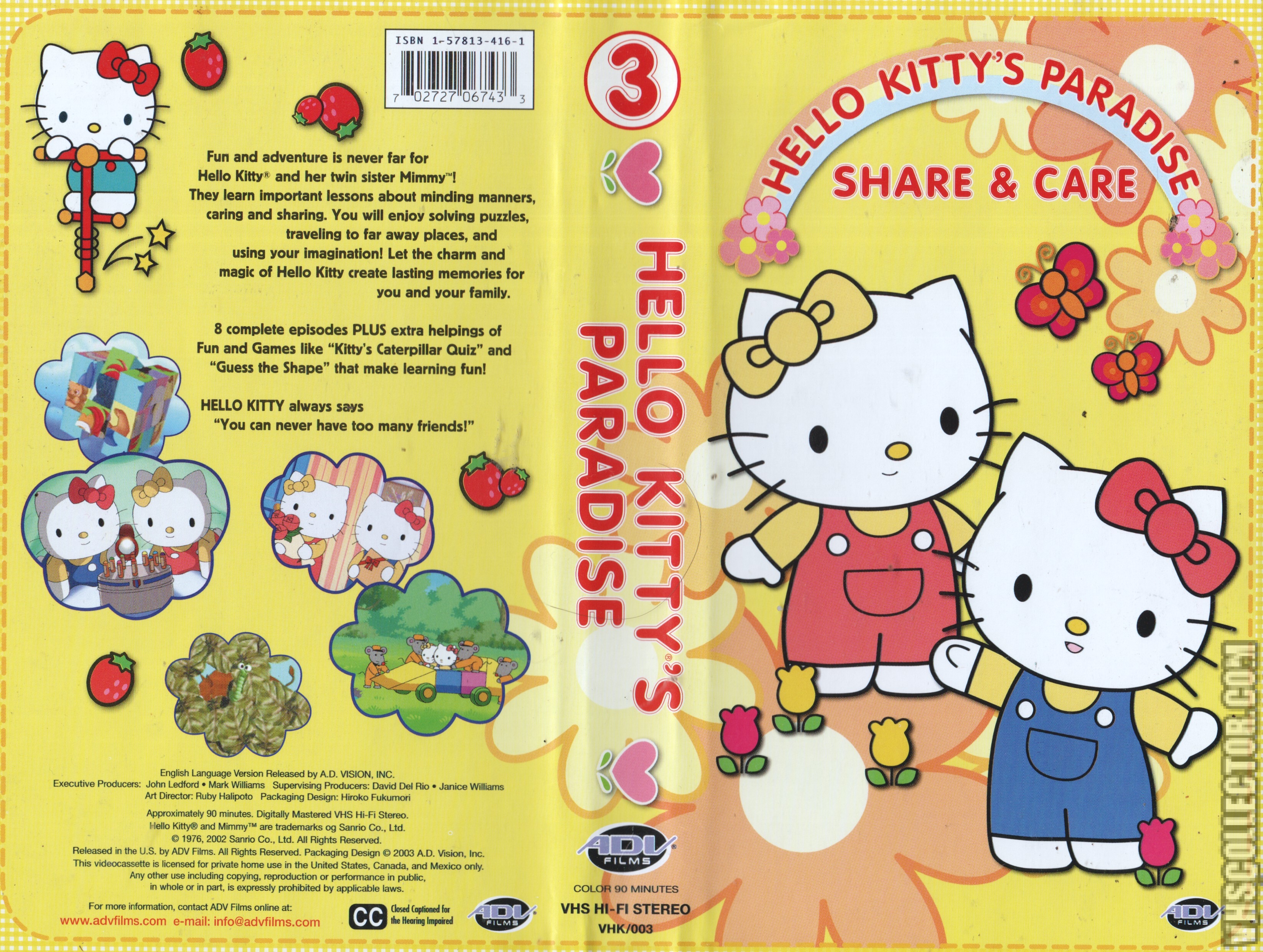  Hello  Kitty  s Paradise Volume 3 Share Care 