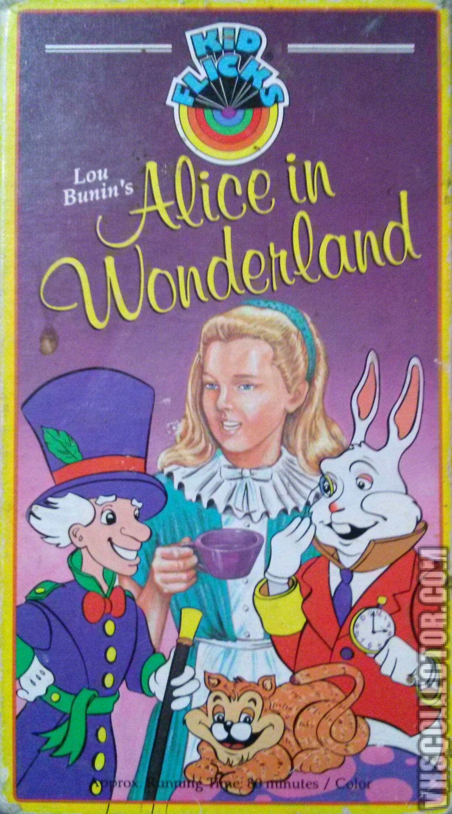 Alice In Wonderland Vhs Covers