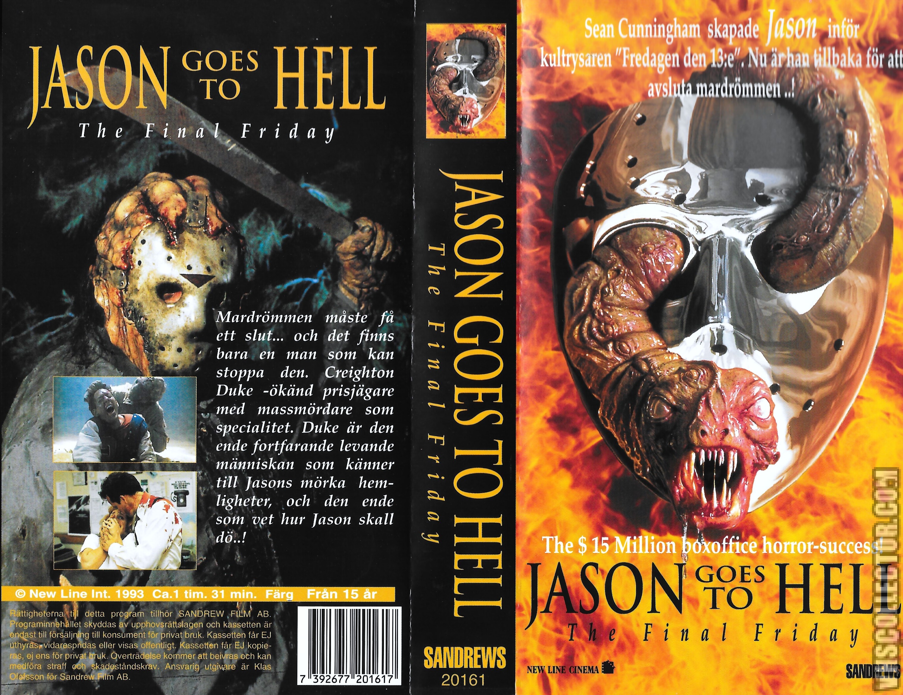 Jason Goes to Hell: The Final Friday | VHSCollector.com