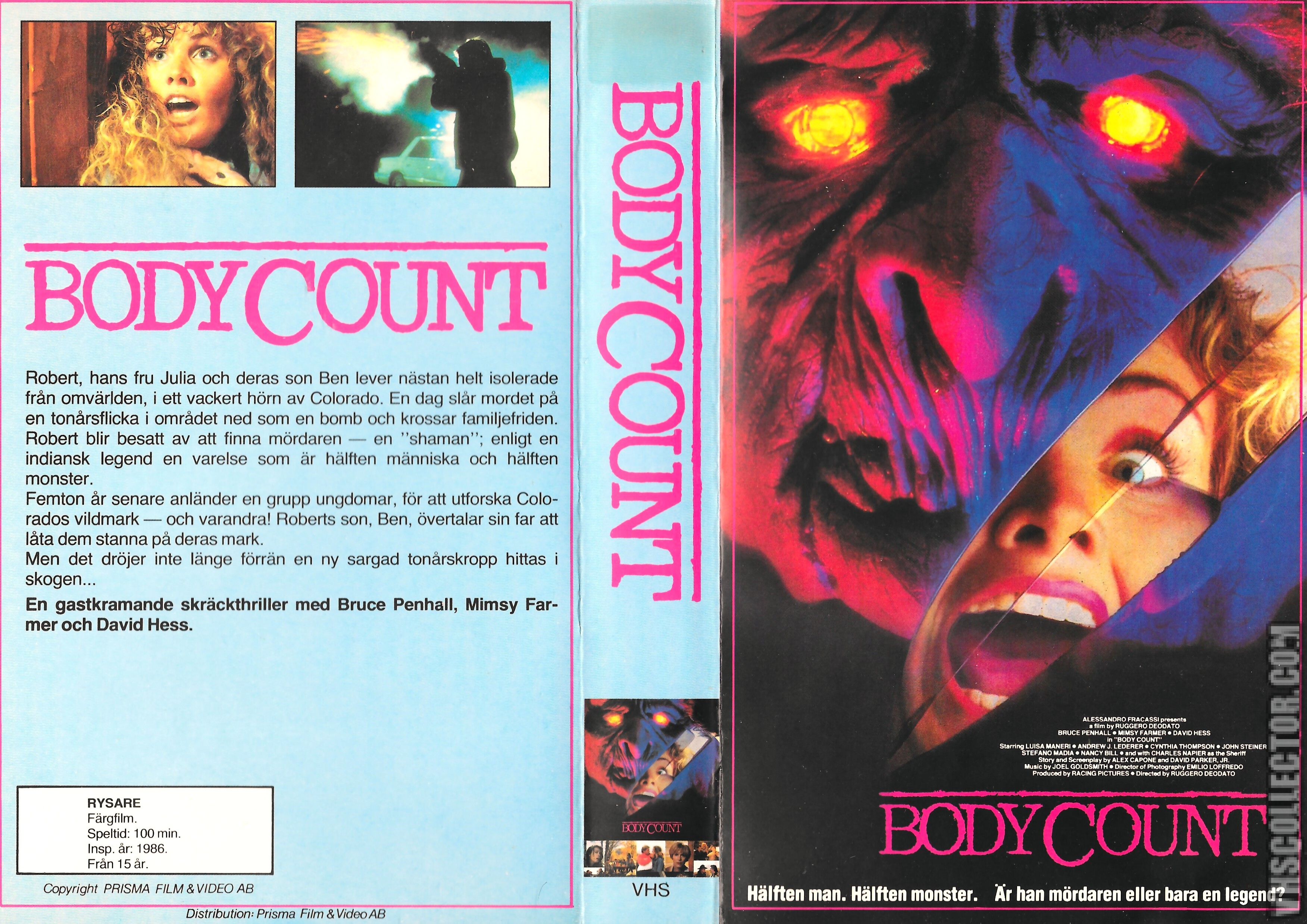 Body Count | VHSCollector.com