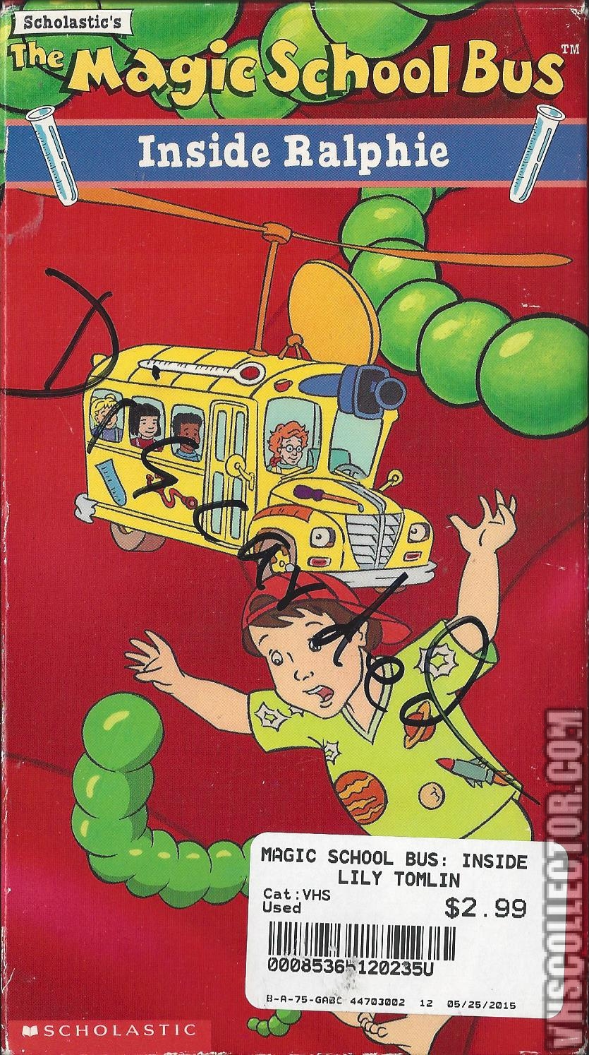 The Magic School Bus Inside Ralphie VHS