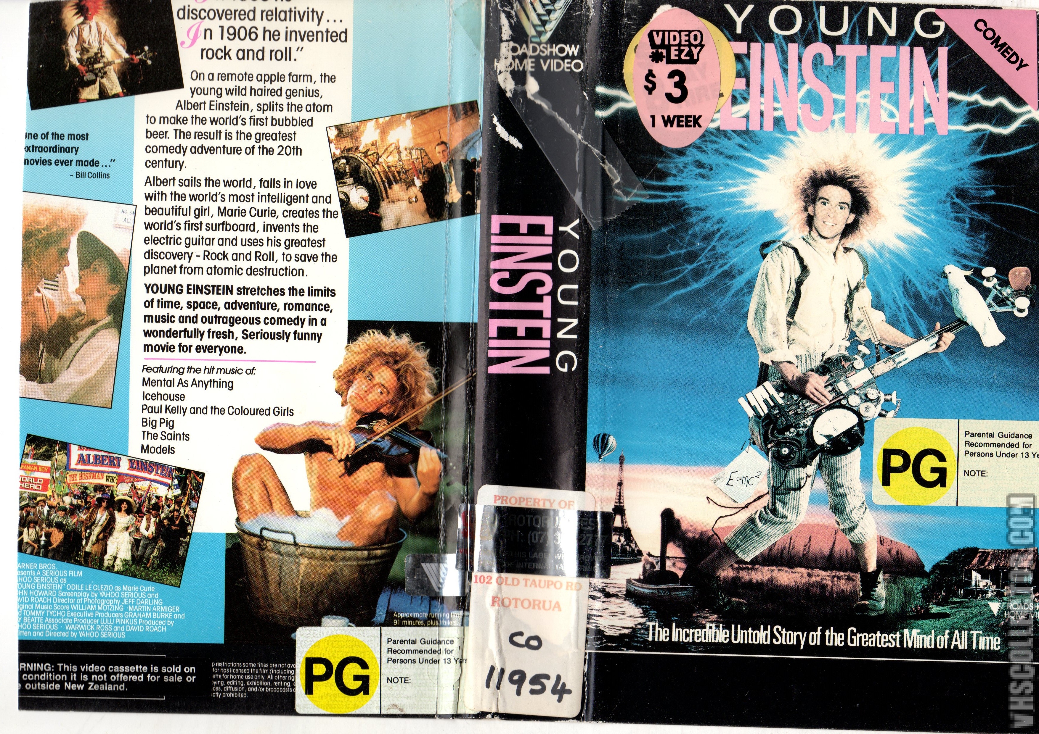 Young Einstein | VHSCollector.com