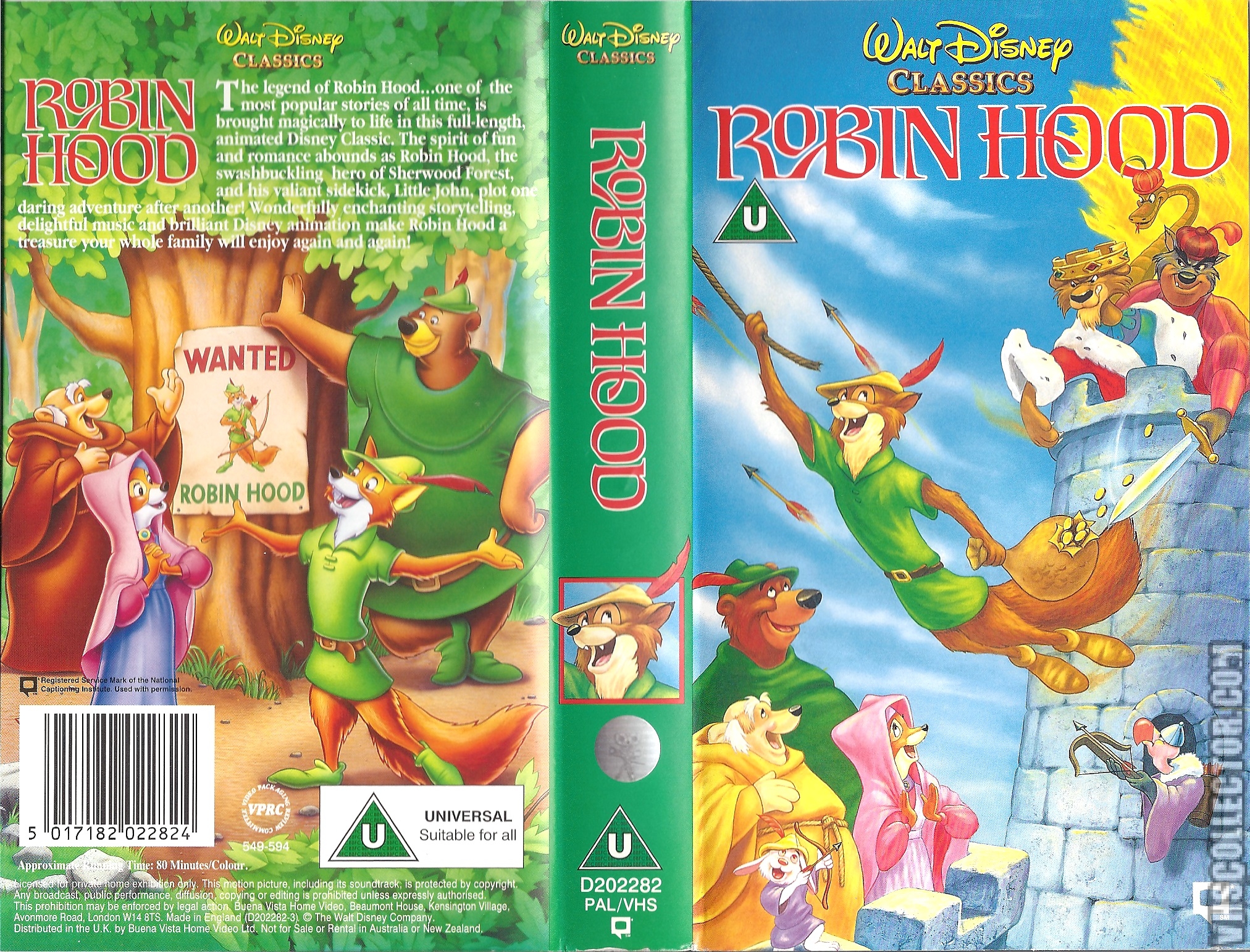 Robin Hood | VHSCollector.com