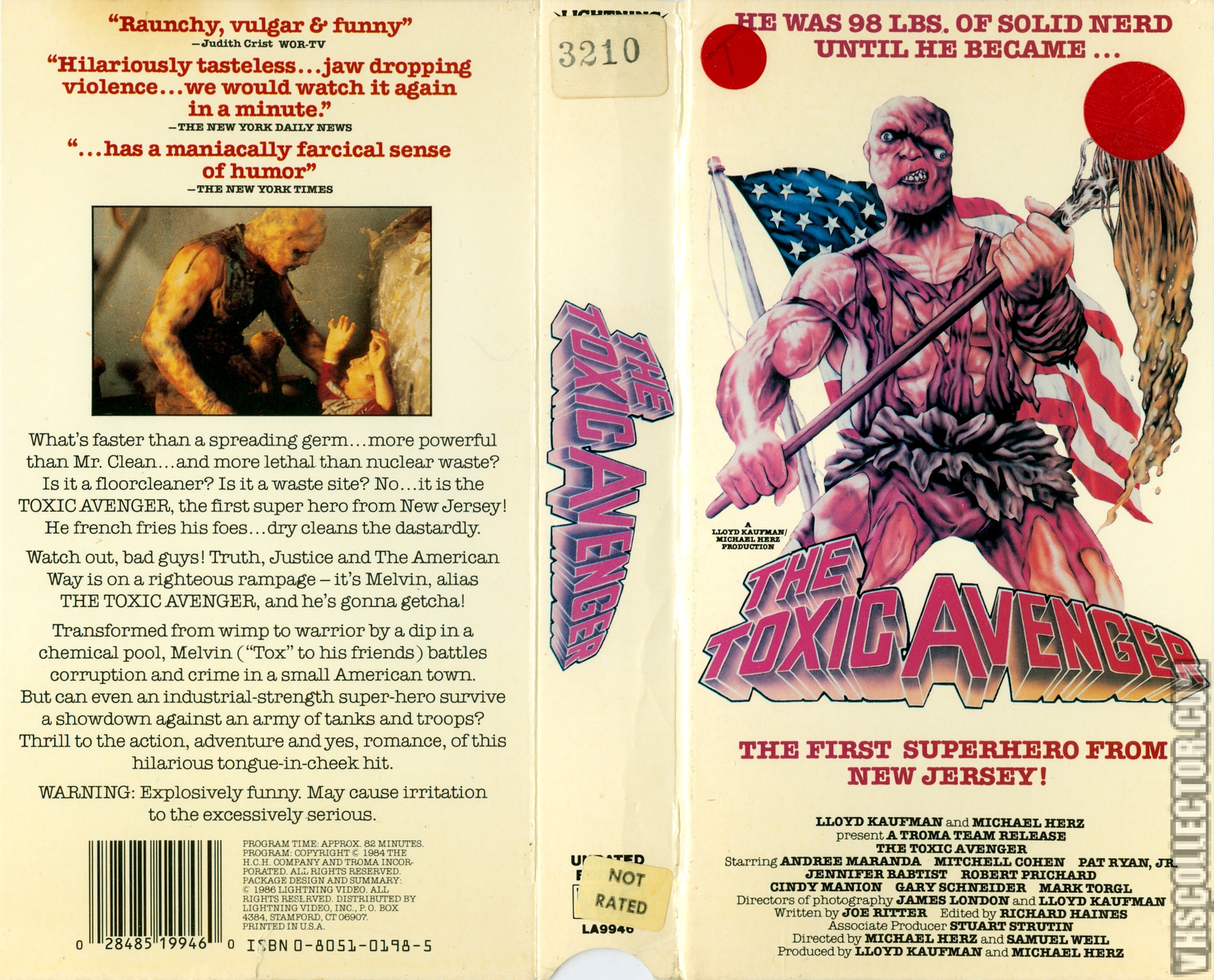 The Toxic Avenger | VHSCollector.com