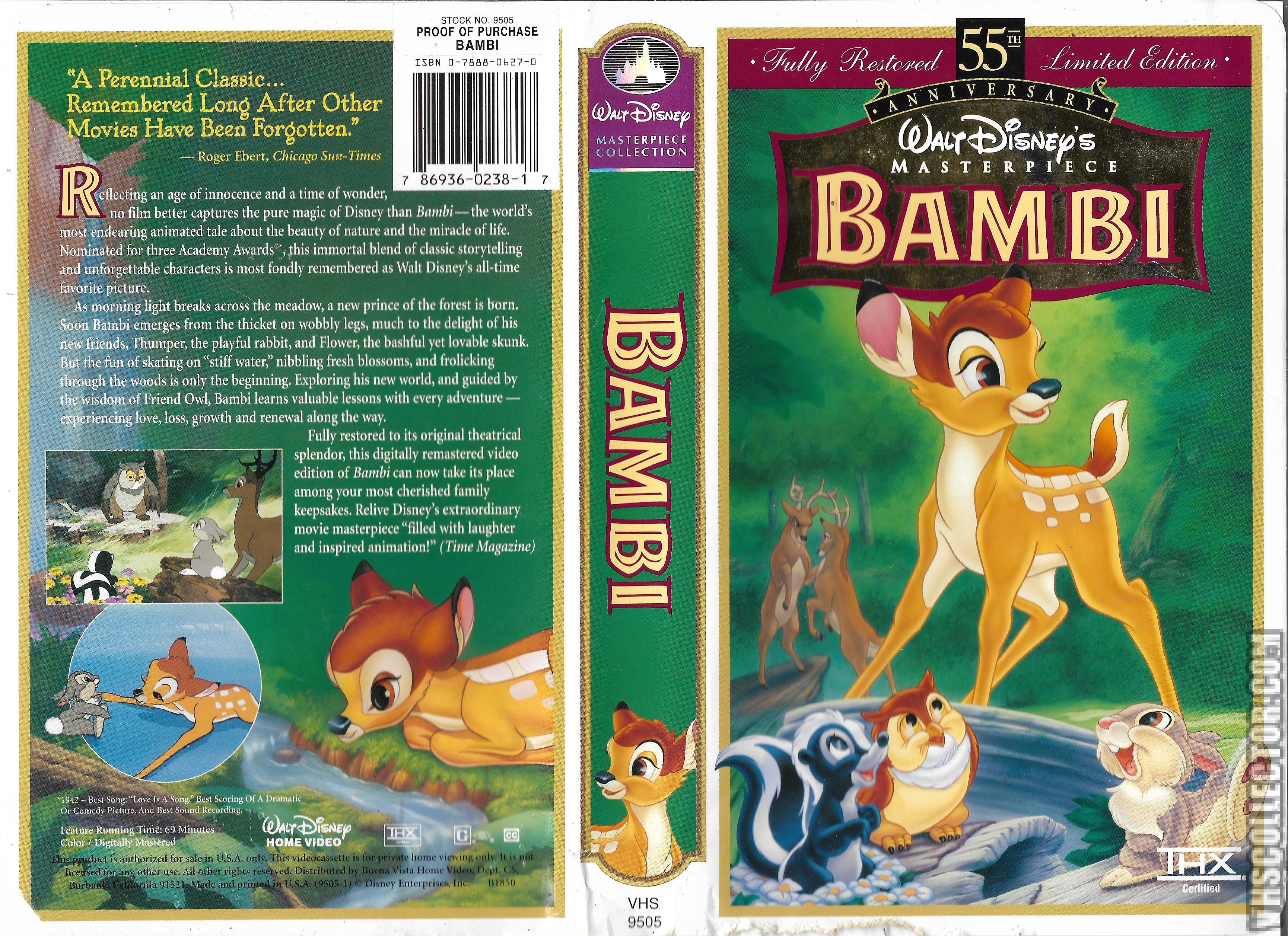 Bambi | VHSCollector.com