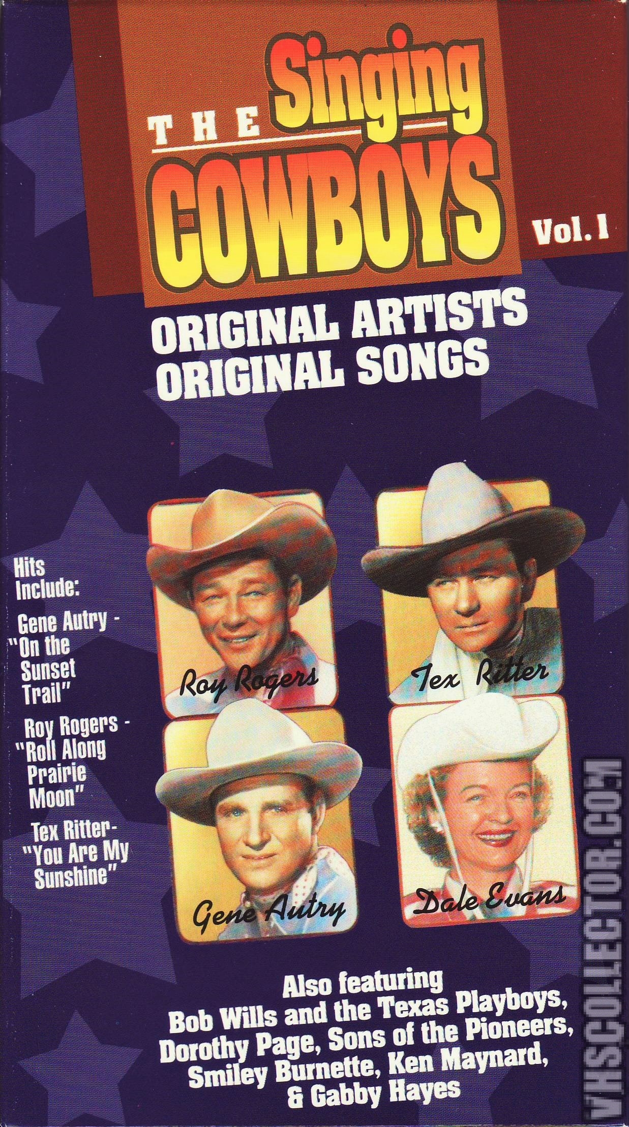 The Singing Cowboys, Vol. 1 | VHSCollector.com