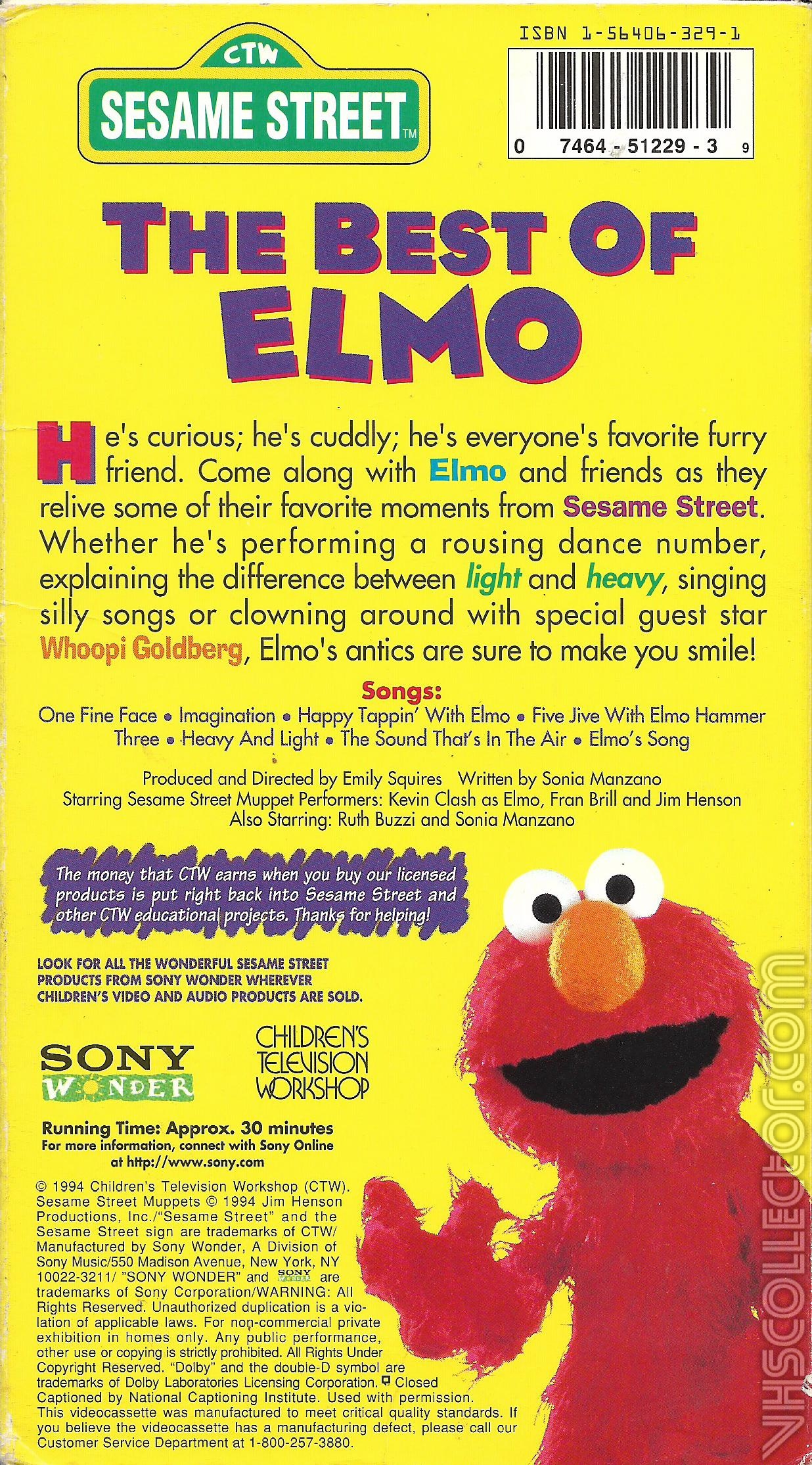 Sesame Street The Best Of Elmo Part 2
