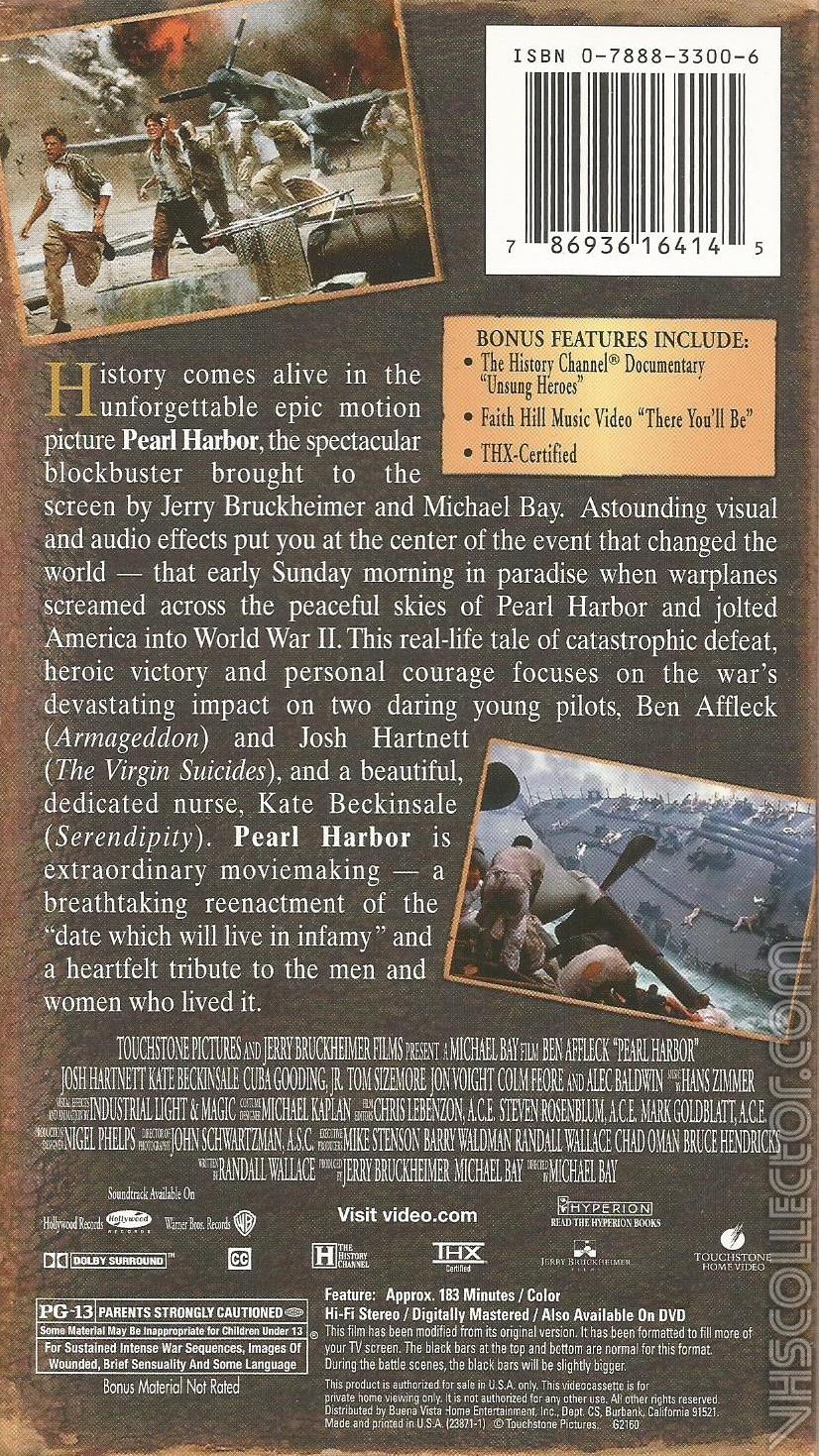 Pearl Harbor | VHSCollector.com