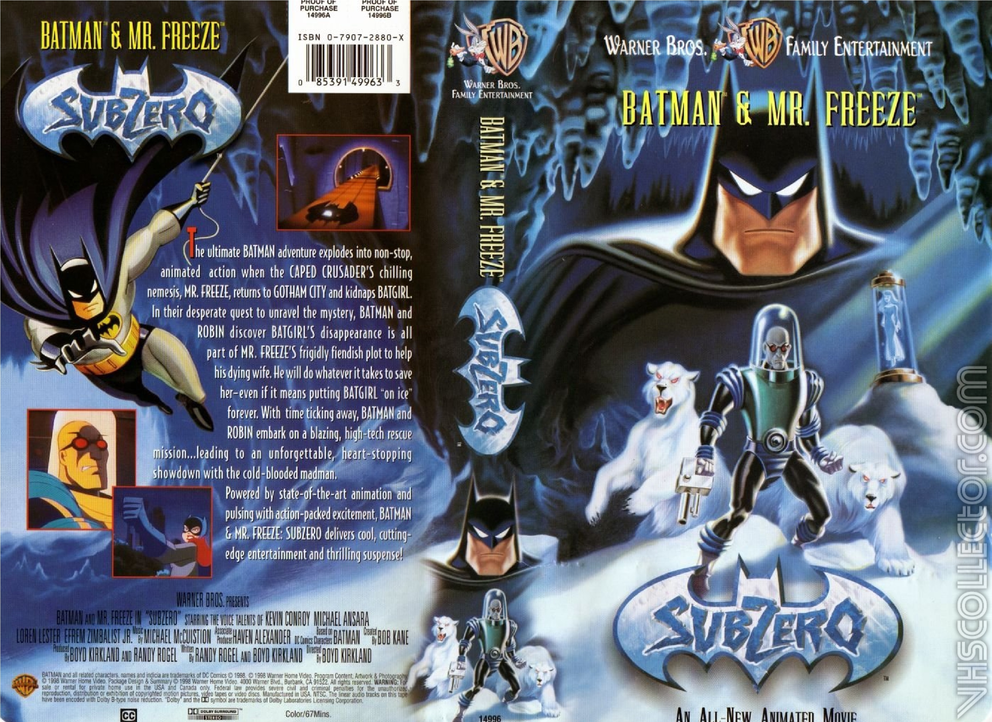 Batman & Mr. Freeze: SubZero 