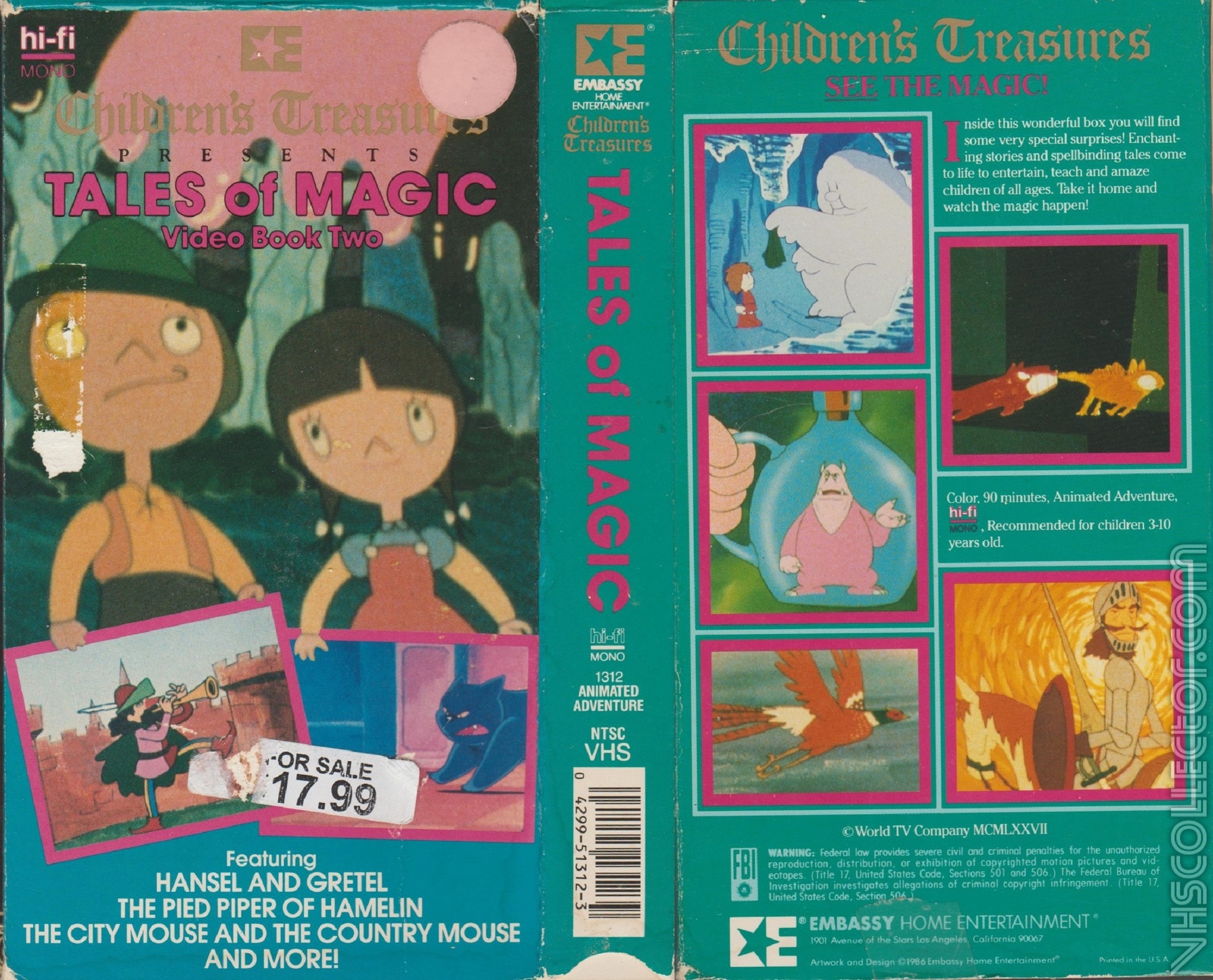 Tales of Magic (Video Book Two) | VHSCollector.com
