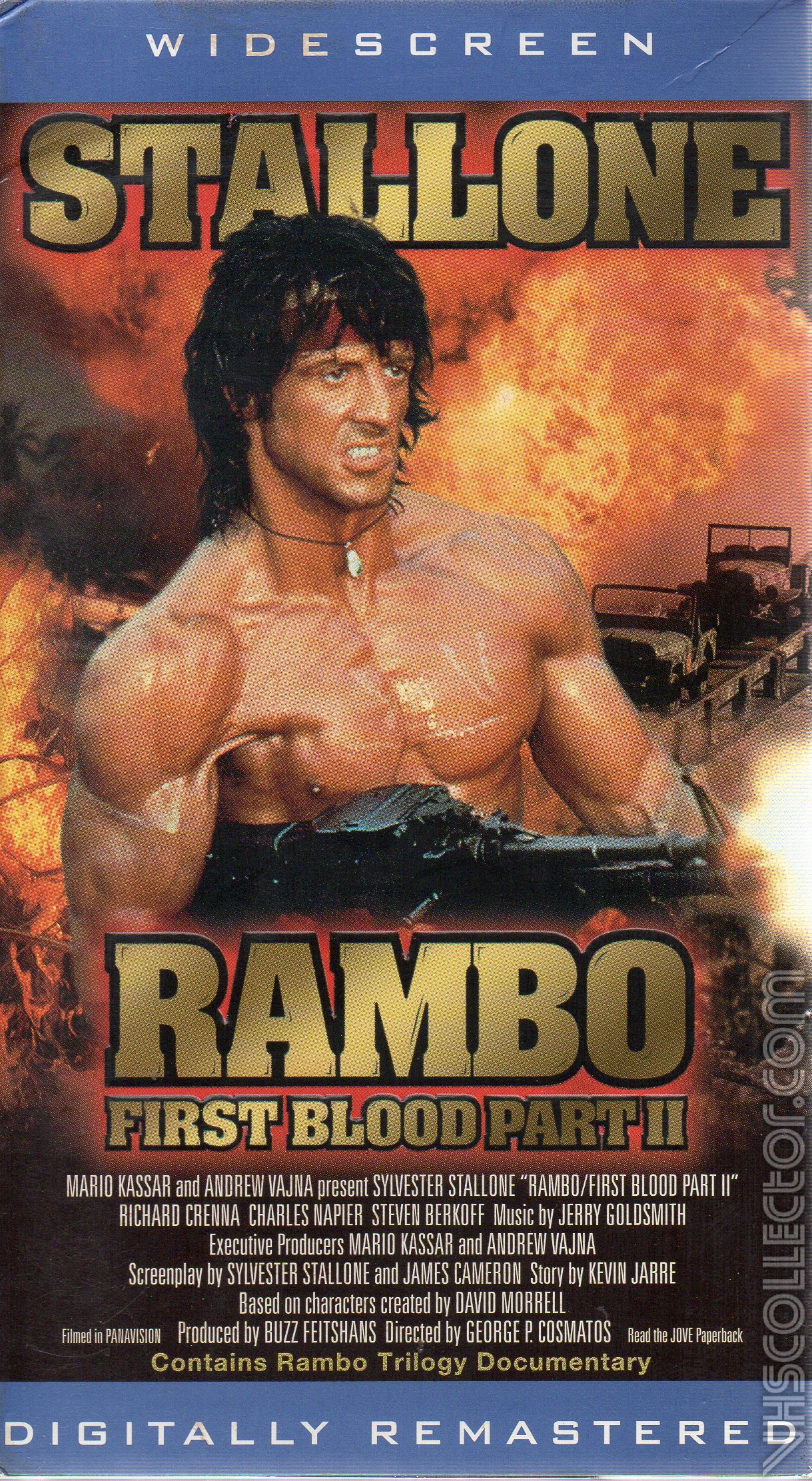 Rambo First Blood Part Ii Vhscollector Com