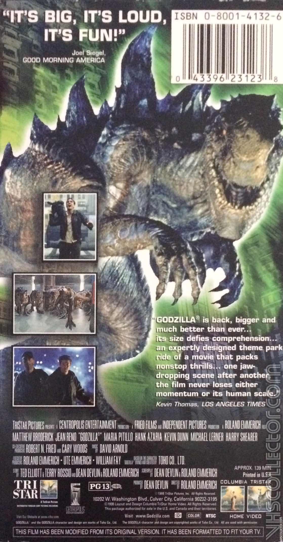 Godzilla VHS